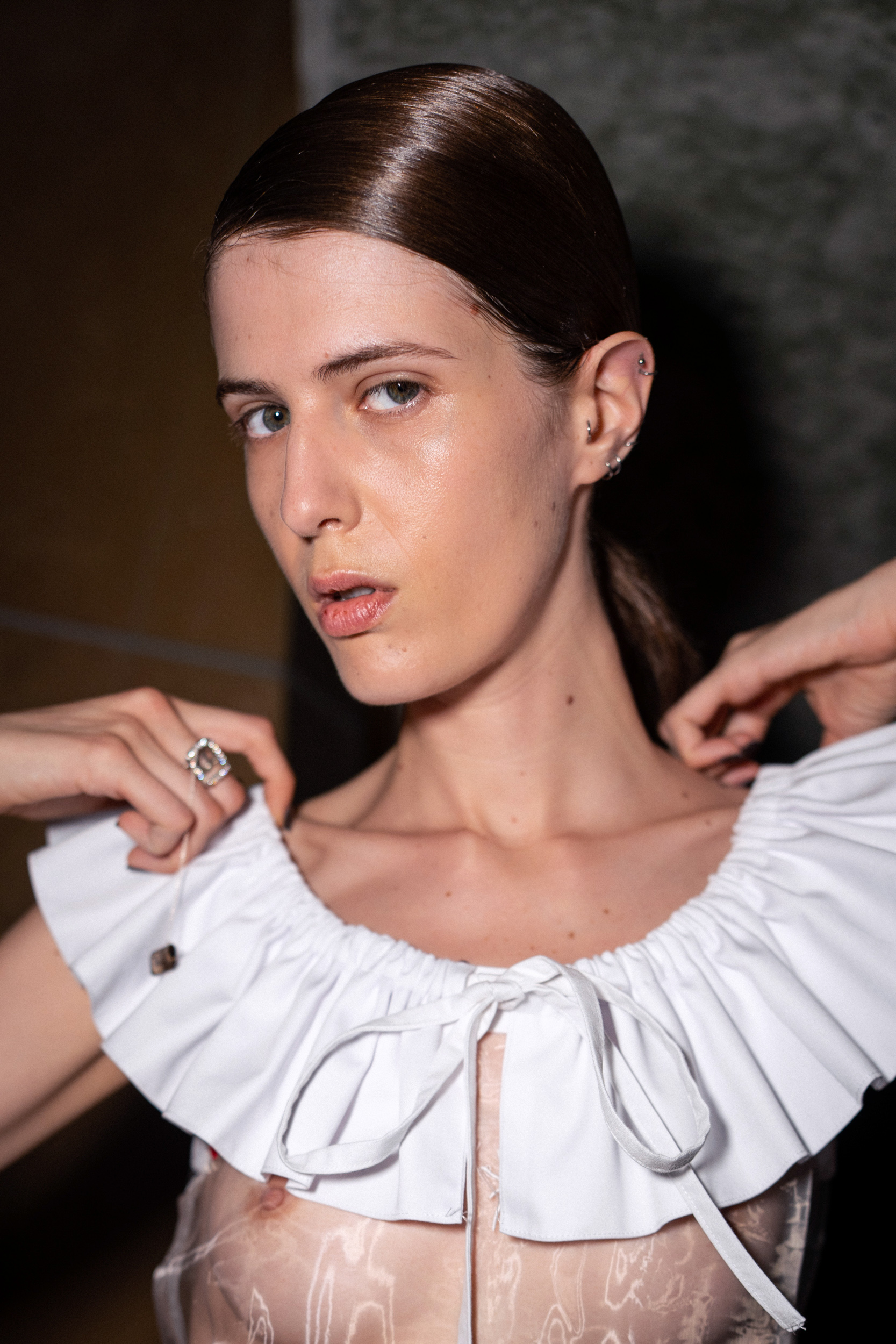 Julie Kegels Spring 2027 Fashion Show Backstage