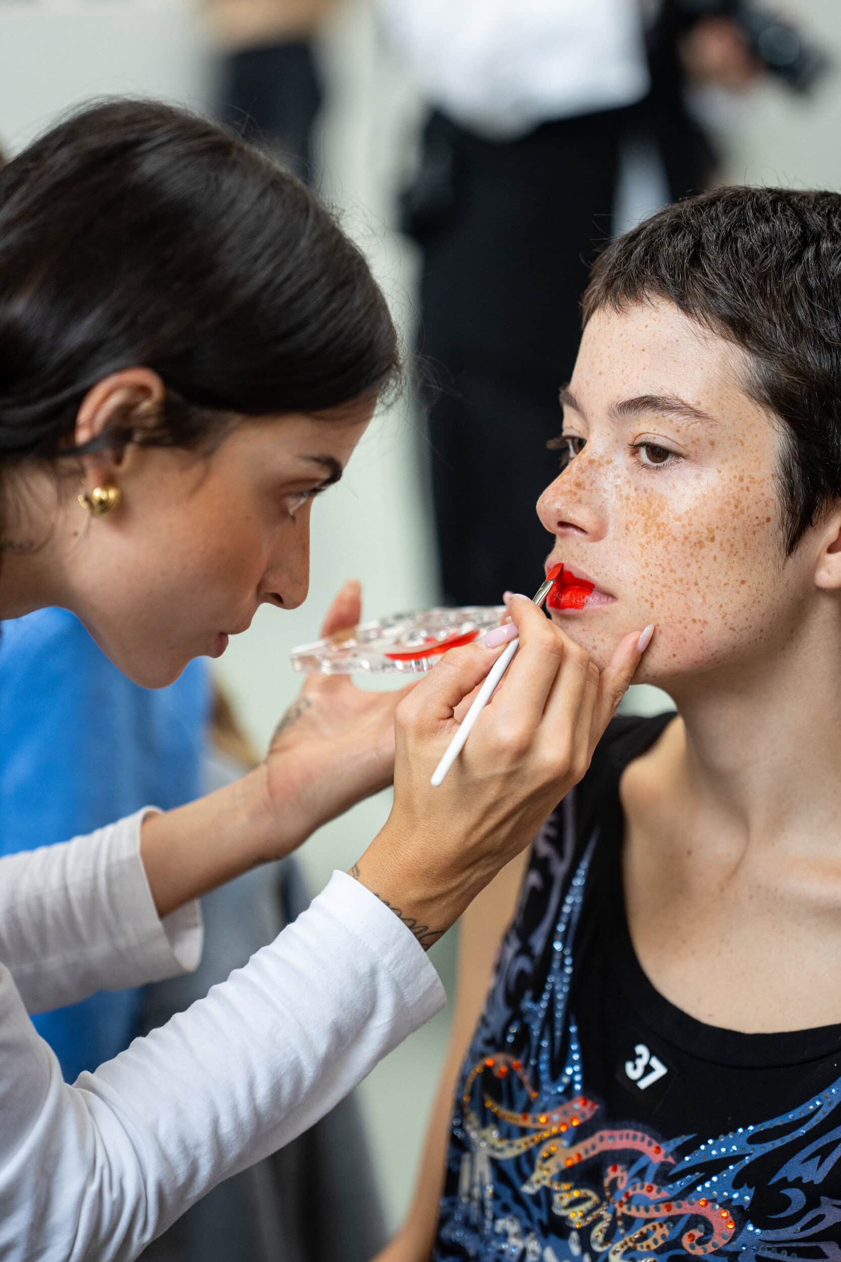 Julie Kegels Spring 2027 Fashion Show Backstage