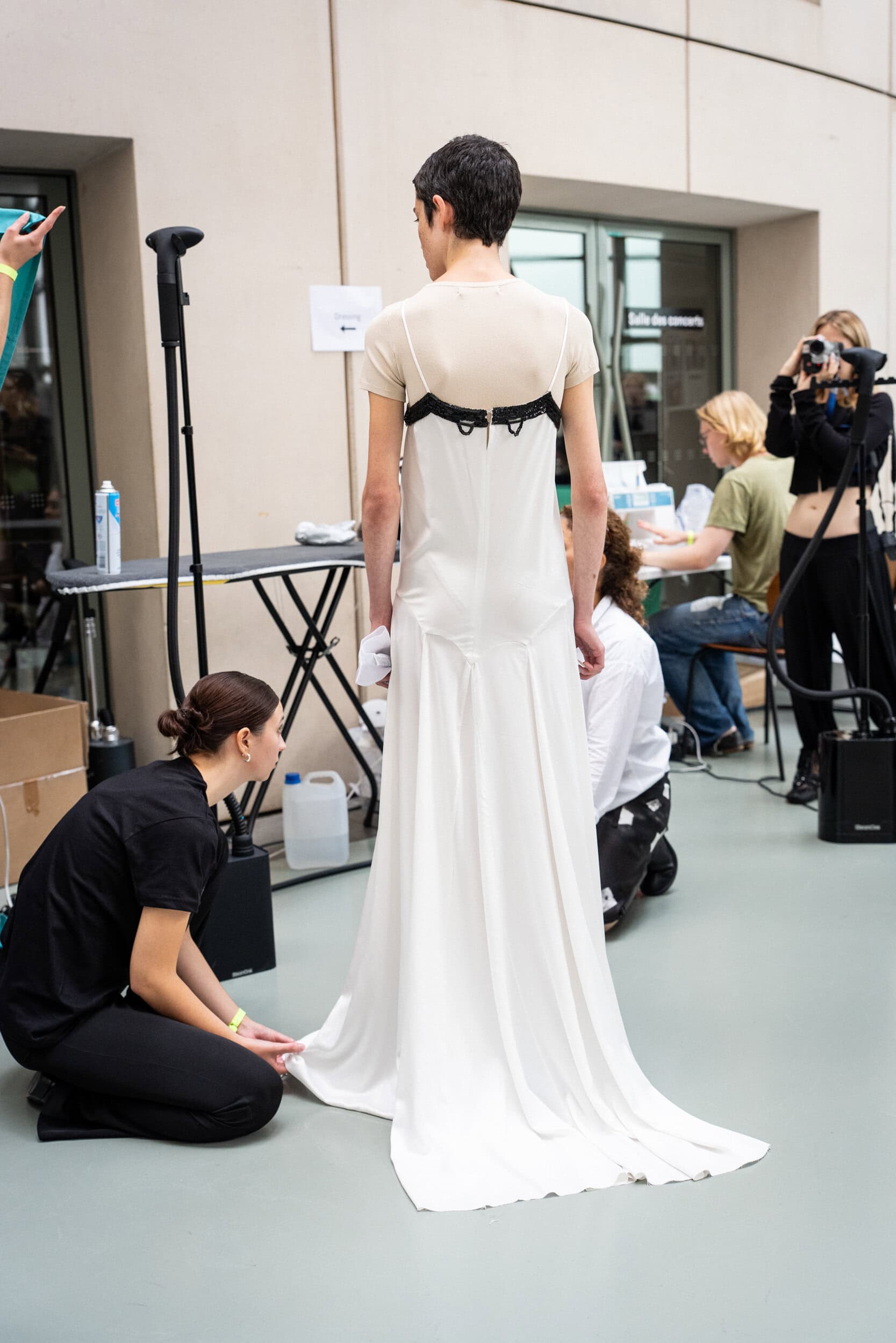 Julie Kegels Spring 2027 Fashion Show Backstage