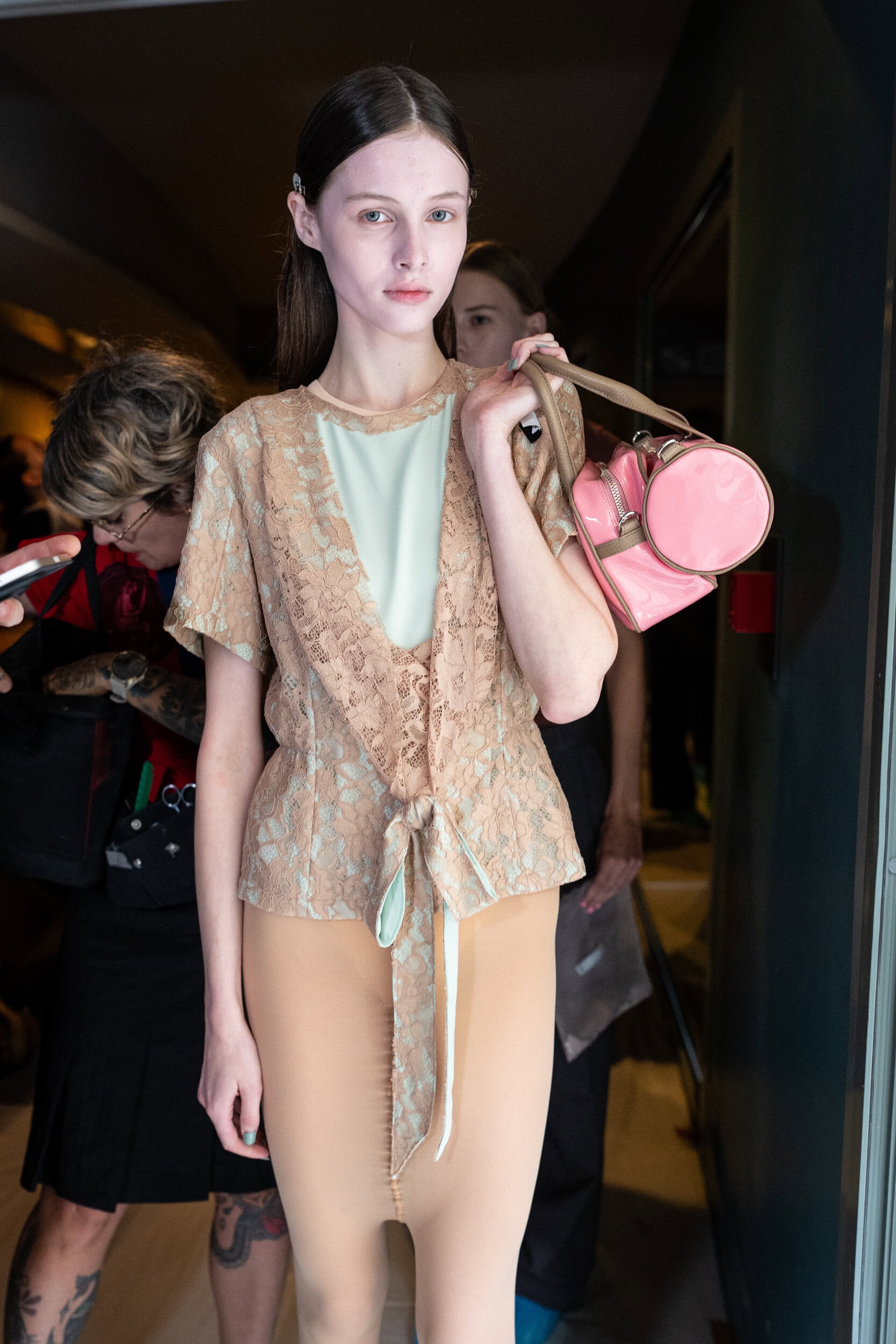 Julie Kegels Spring 2027 Fashion Show Backstage