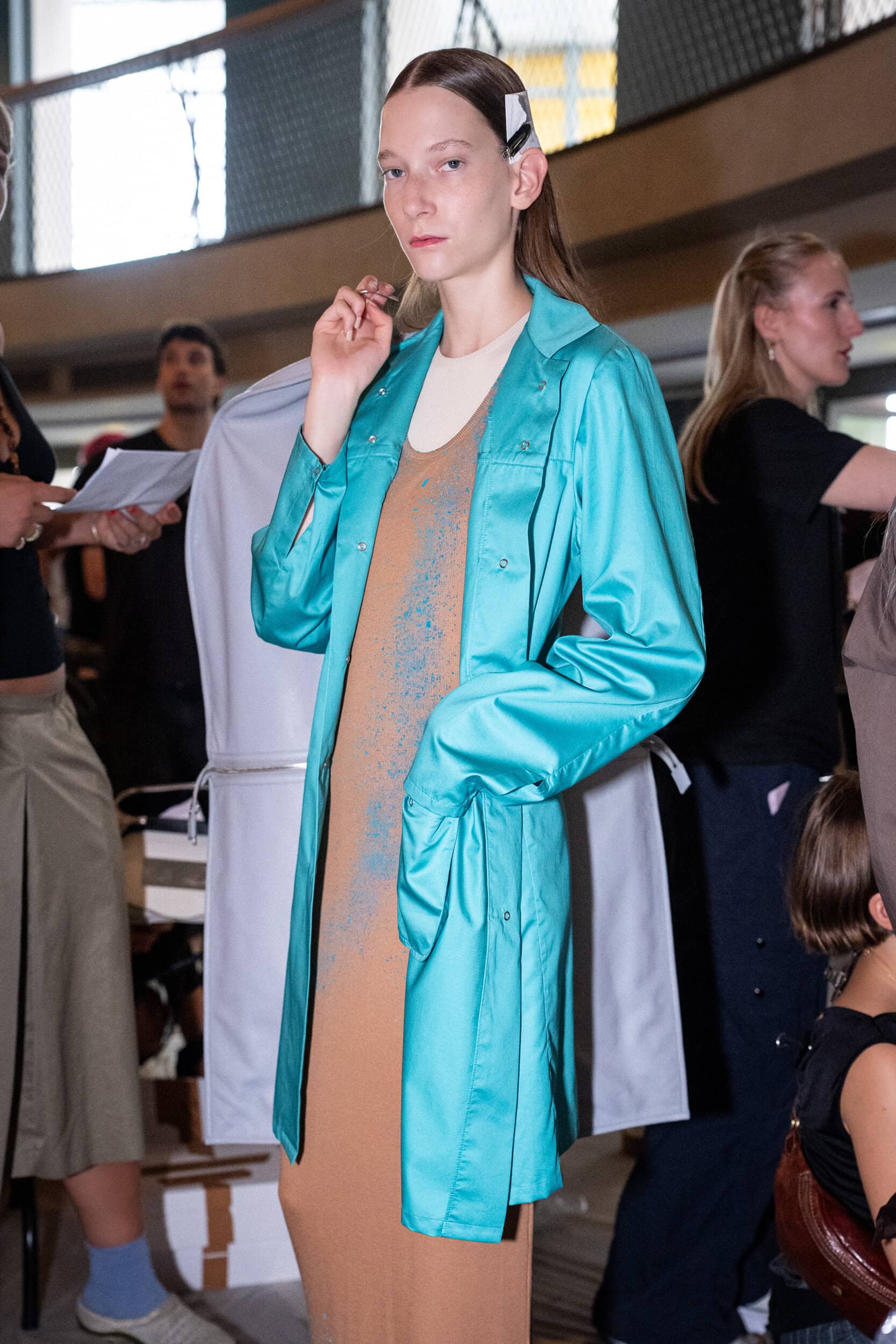 Julie Kegels Spring 2027 Fashion Show Backstage
