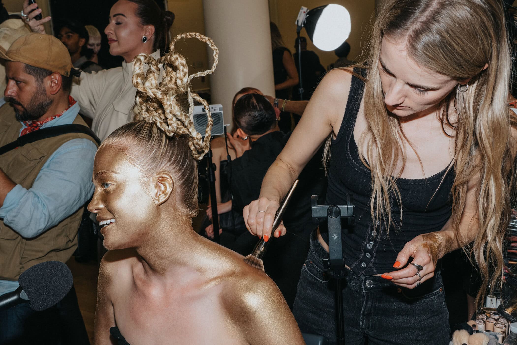 Kidsuper Studios Spring 2027 Fashion Show Backstage