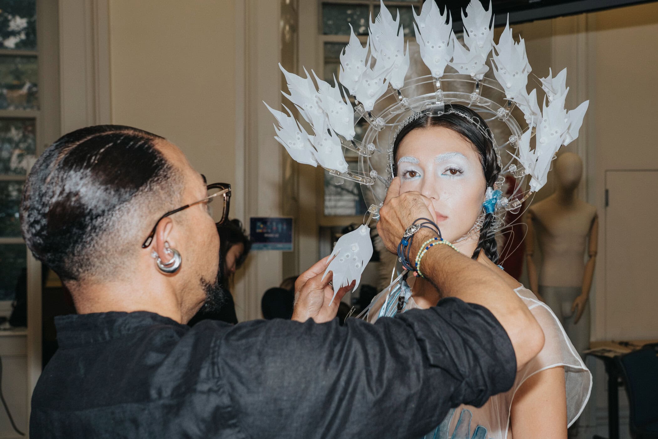 Kidsuper Studios Spring 2027 Fashion Show Backstage