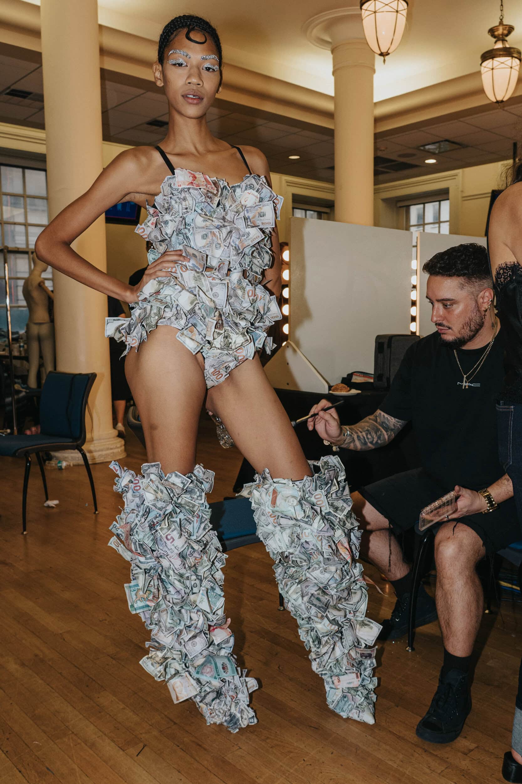 Kidsuper Studios Spring 2027 Fashion Show Backstage