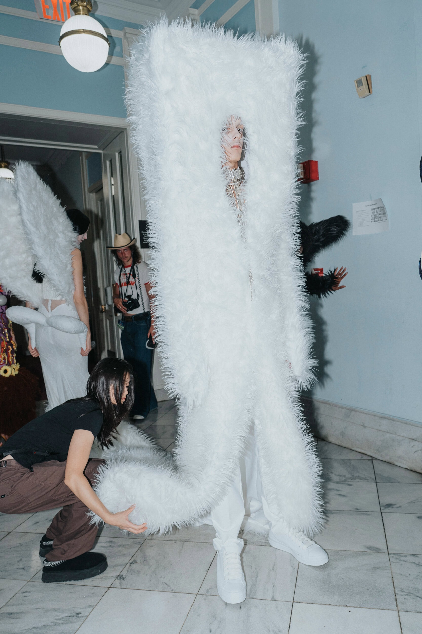 Kidsuper Studios Spring 2027 Fashion Show Backstage