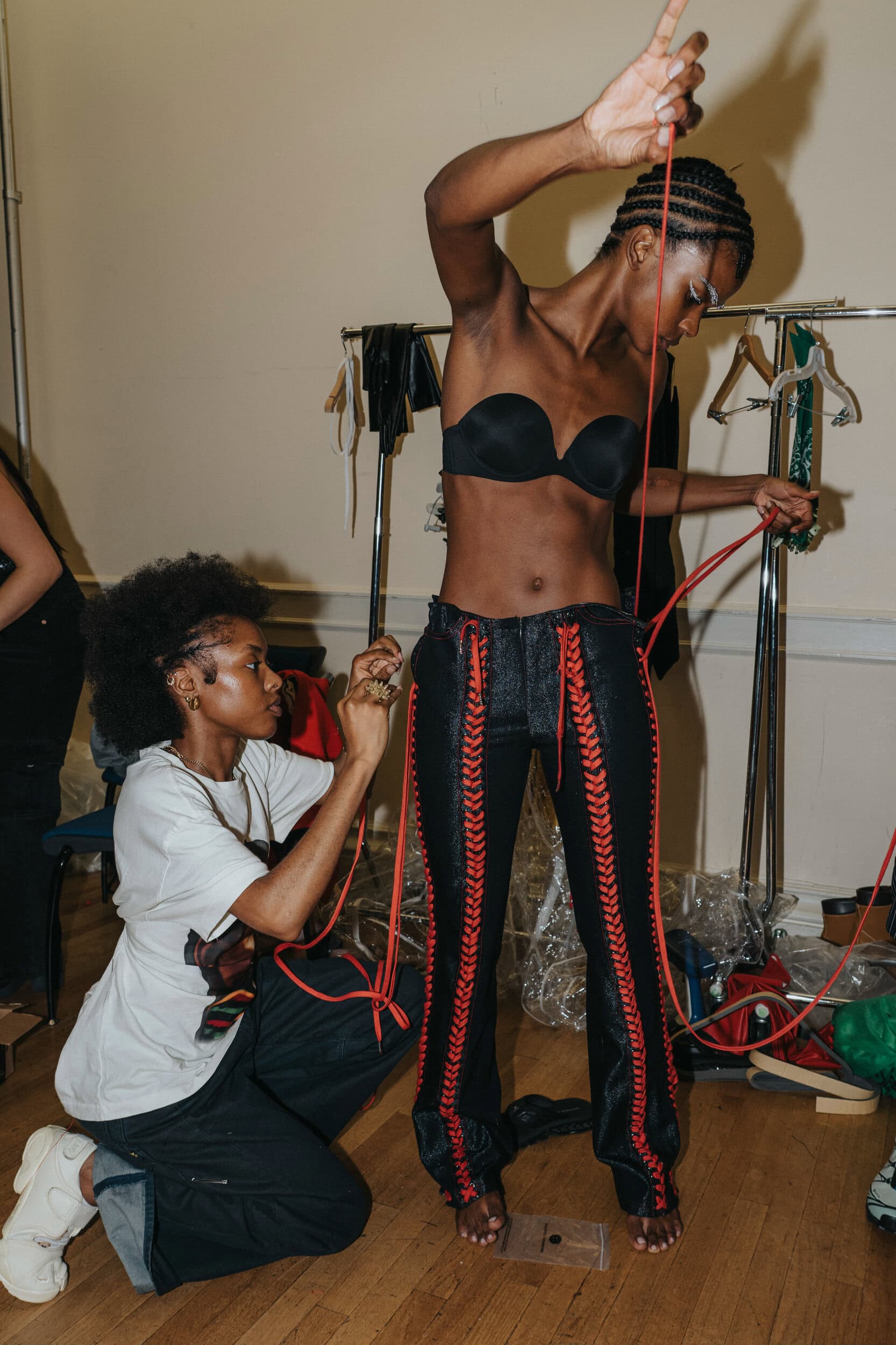 Kidsuper Studios Spring 2027 Fashion Show Backstage
