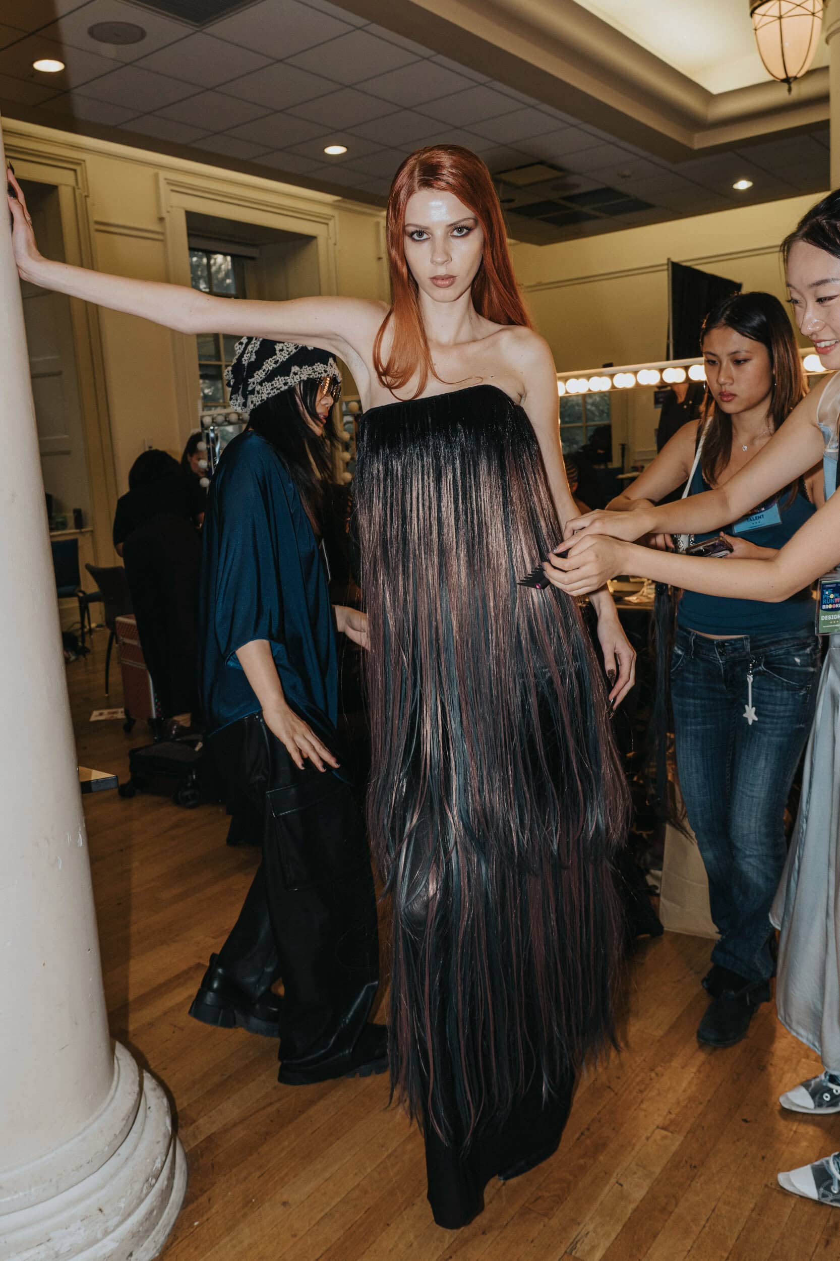 Kidsuper Studios Spring 2027 Fashion Show Backstage