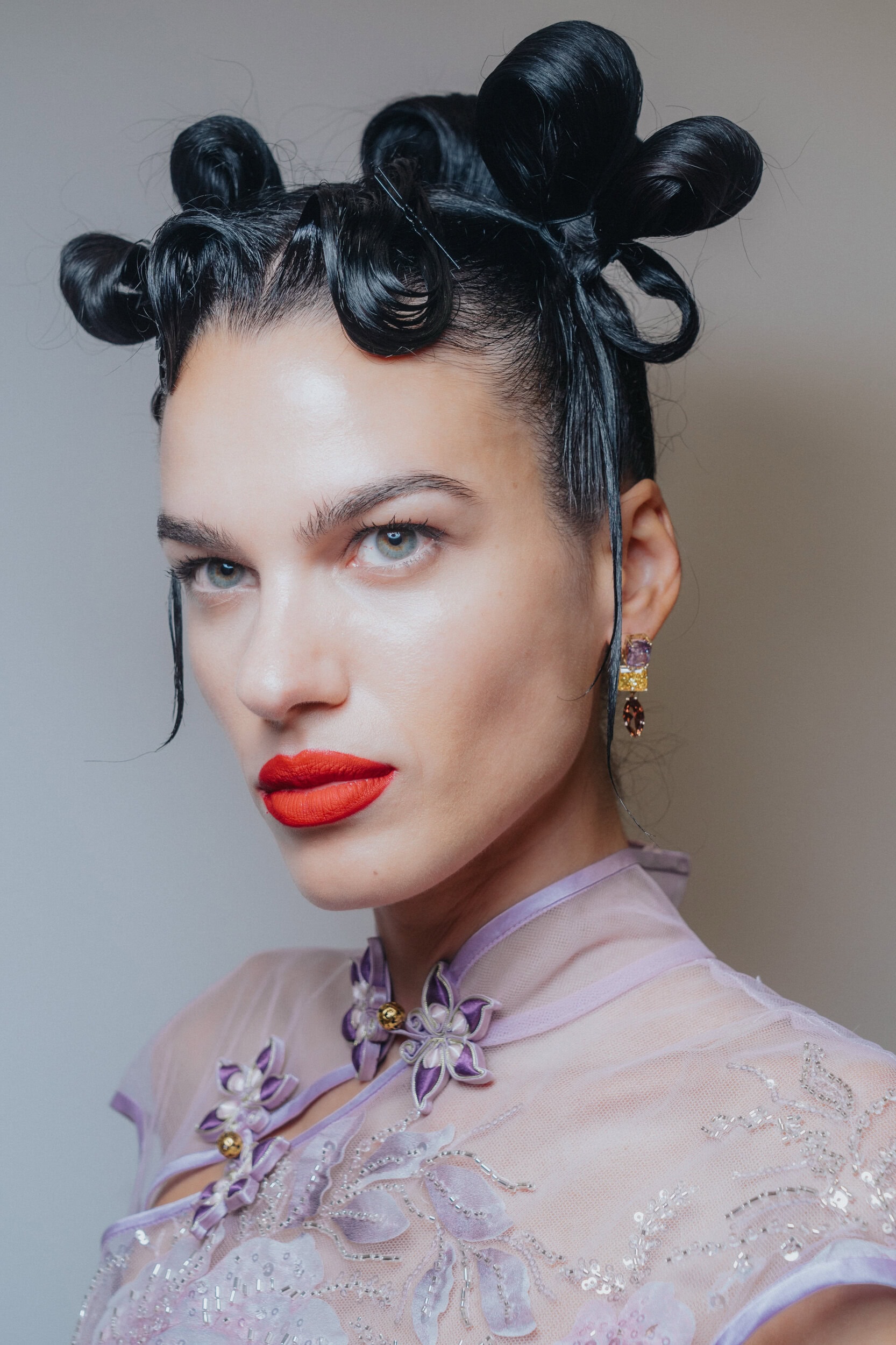 Kim Shui Spring 2027 Fashion Show Backstage