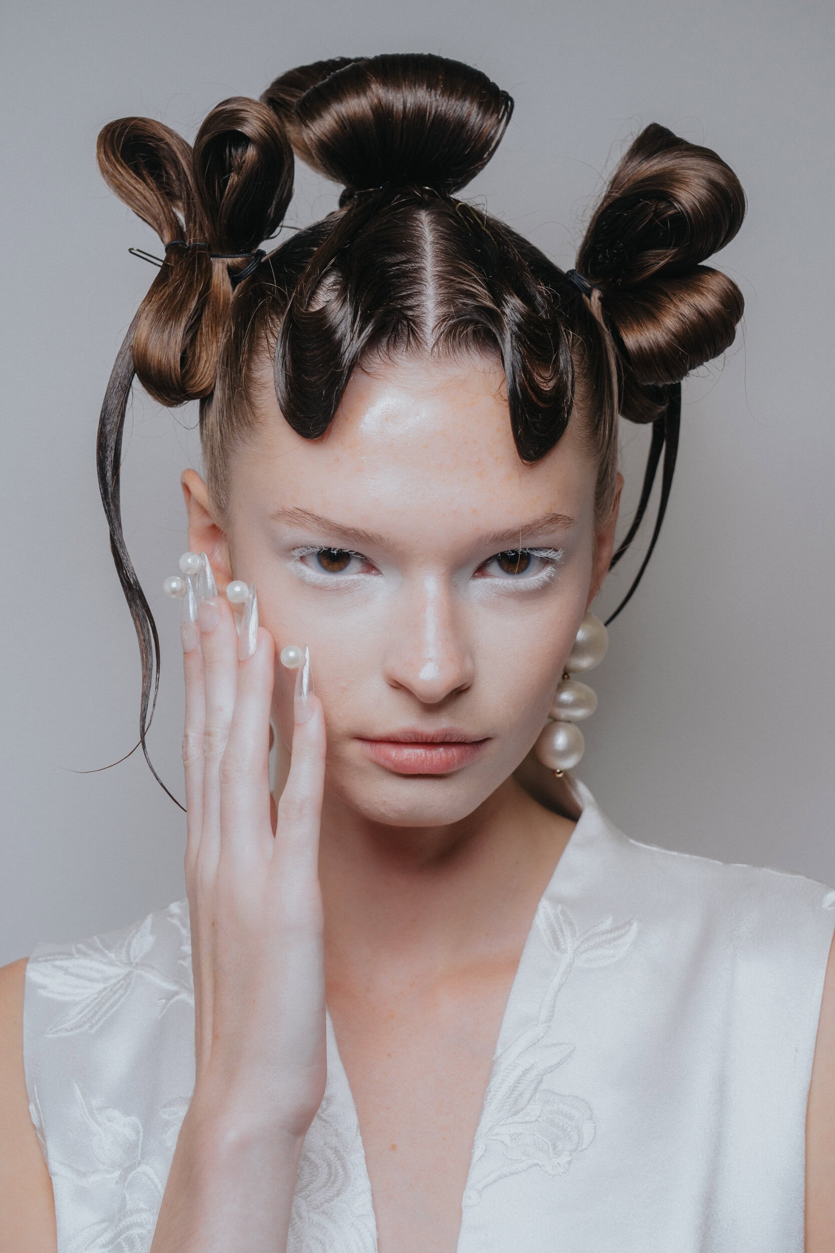 Kim Shui Spring 2027 Fashion Show Backstage