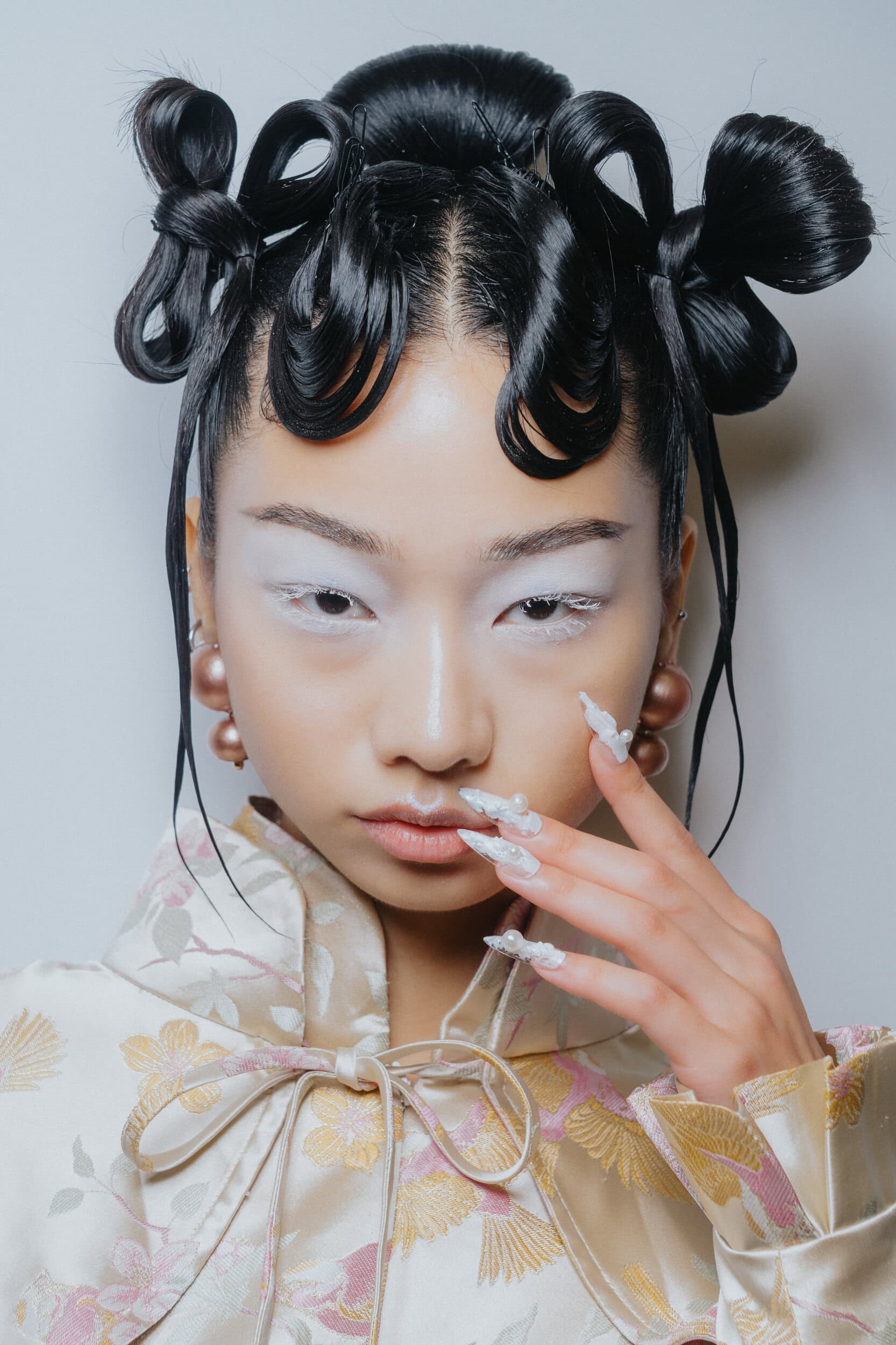 Kim Shui Spring 2027 Fashion Show Backstage
