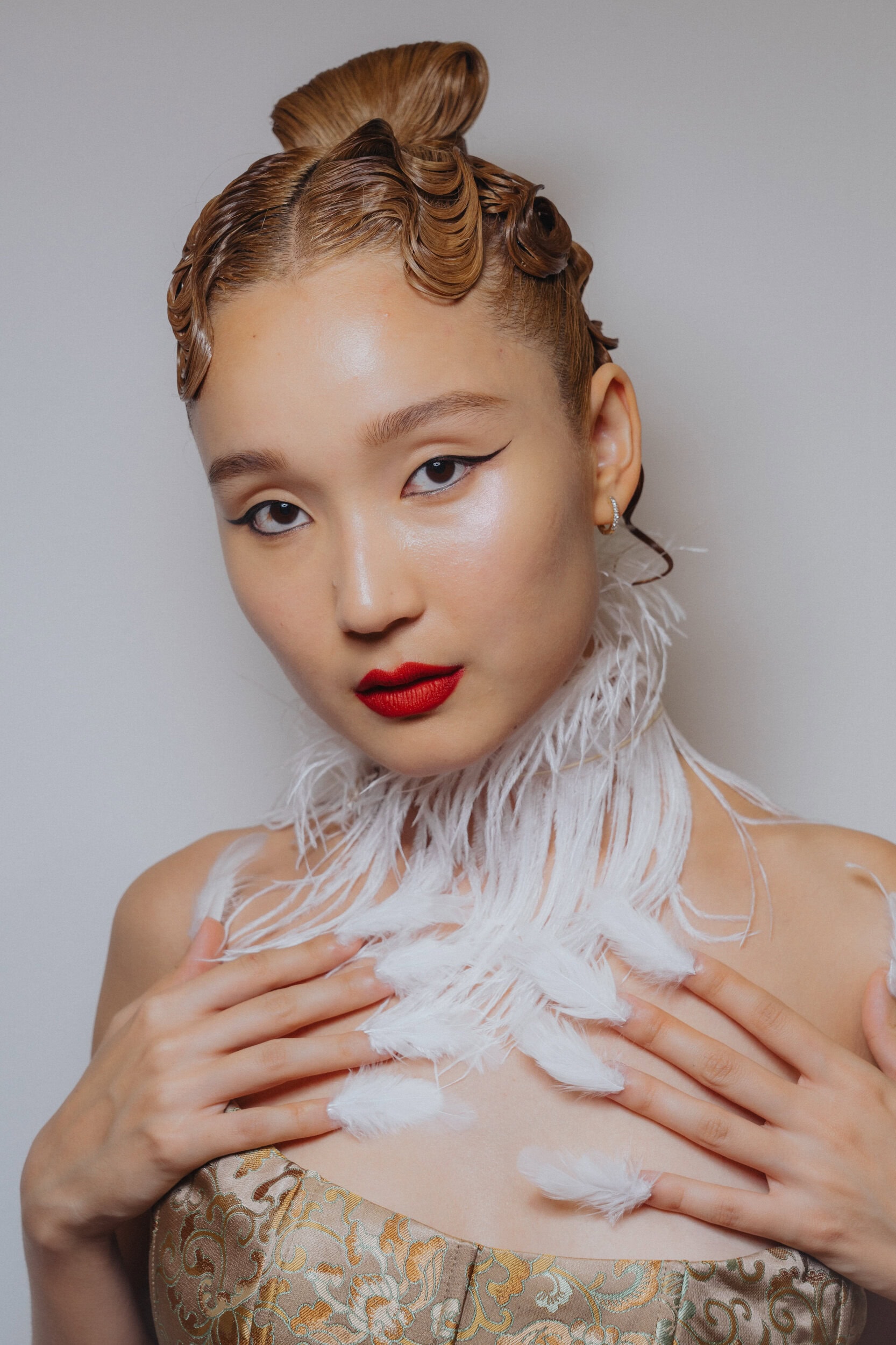 Kim Shui Spring 2027 Fashion Show Backstage
