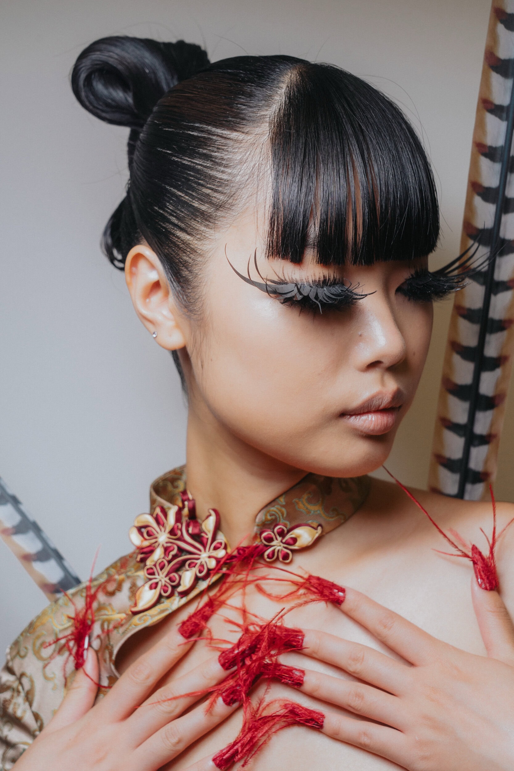 Kim Shui Spring 2027 Fashion Show Backstage