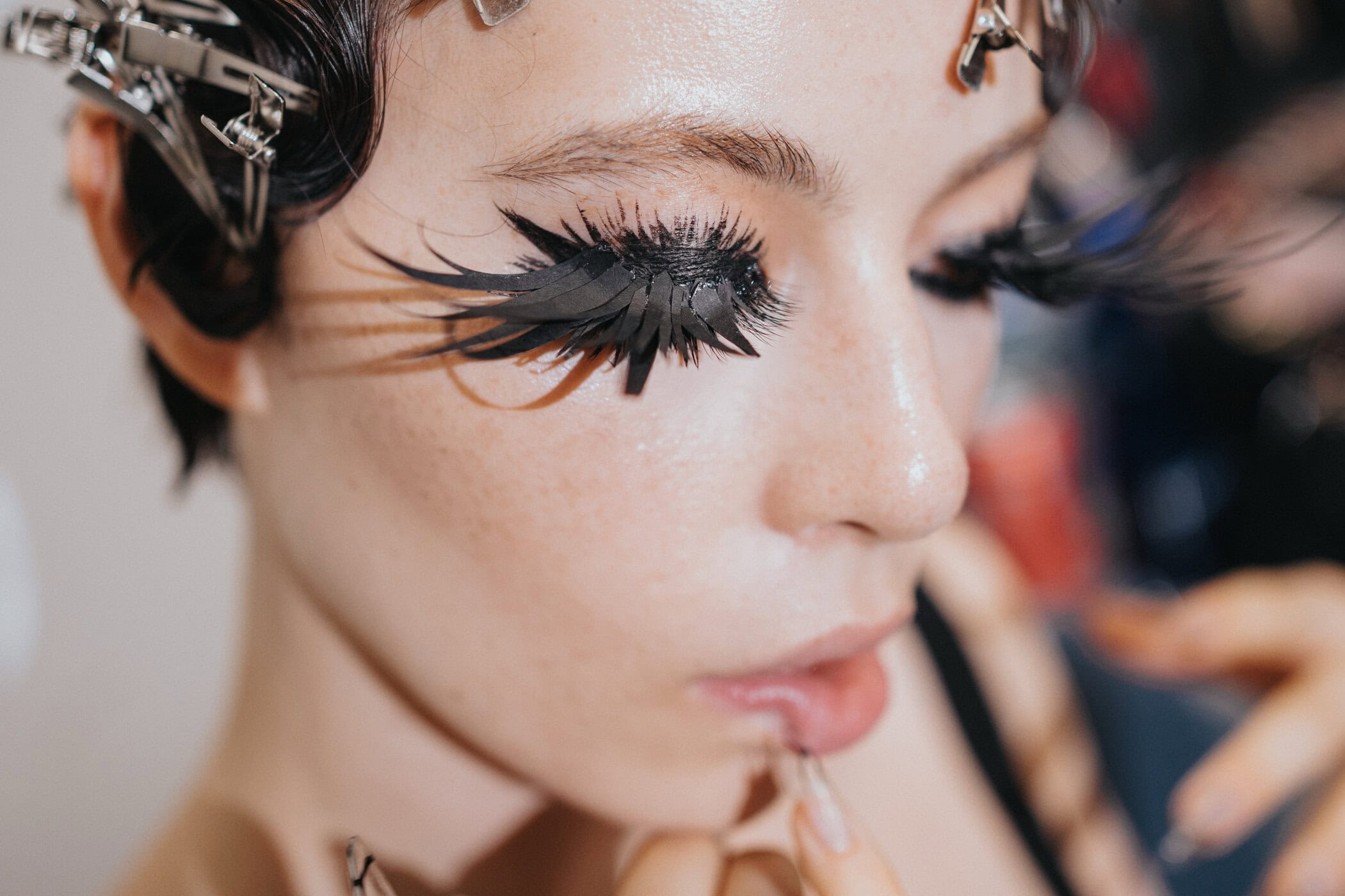Kim Shui Spring 2027 Fashion Show Backstage