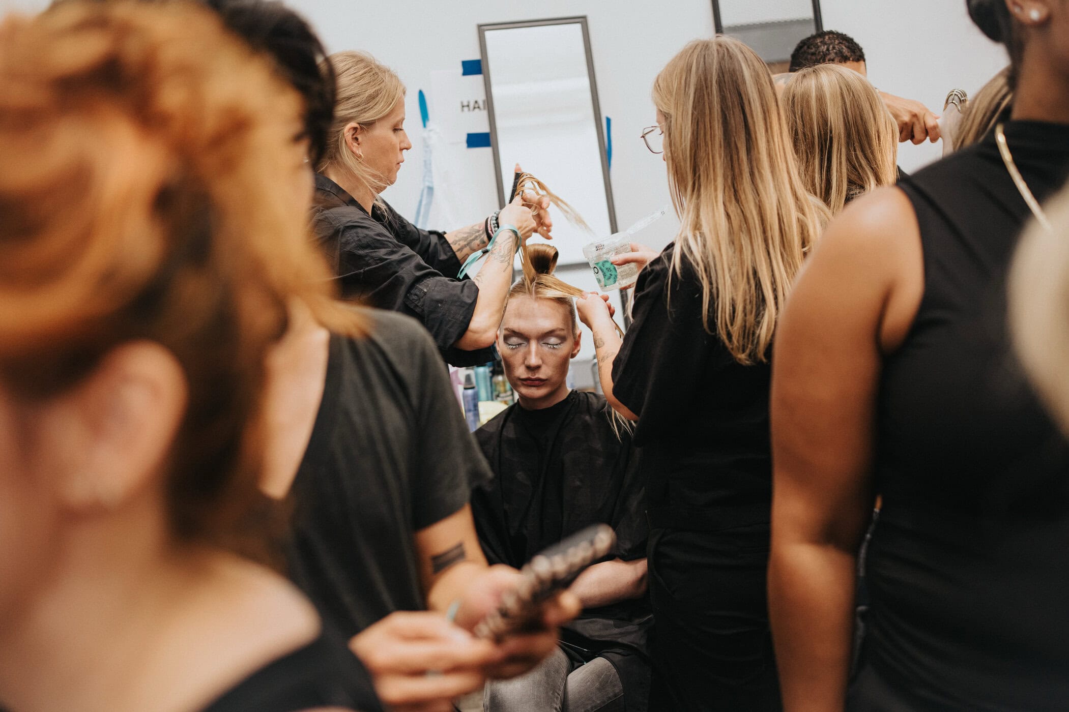 Kim Shui Spring 2027 Fashion Show Backstage