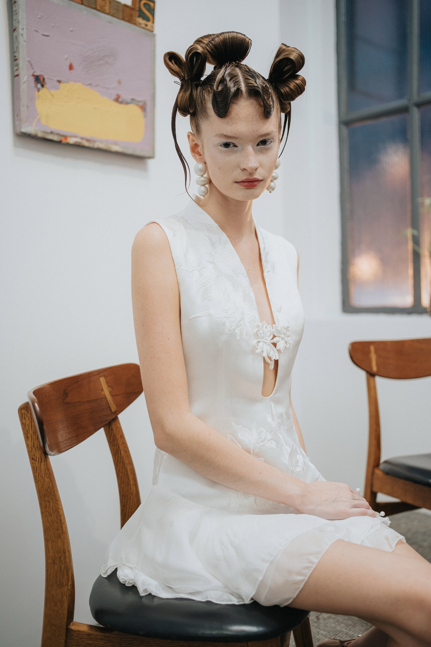 Kim Shui Spring 2027 Fashion Show Backstage
