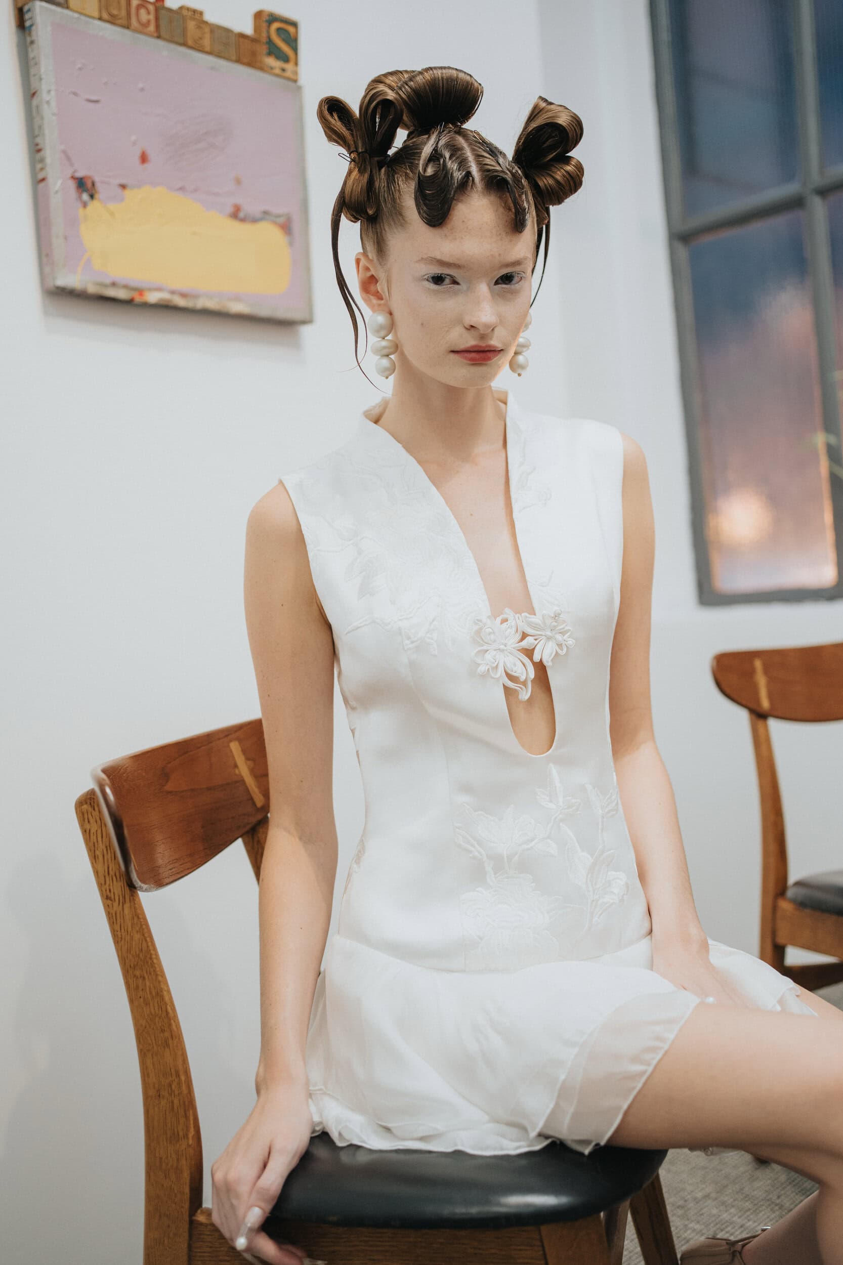 Kim Shui Spring 2027 Fashion Show Backstage