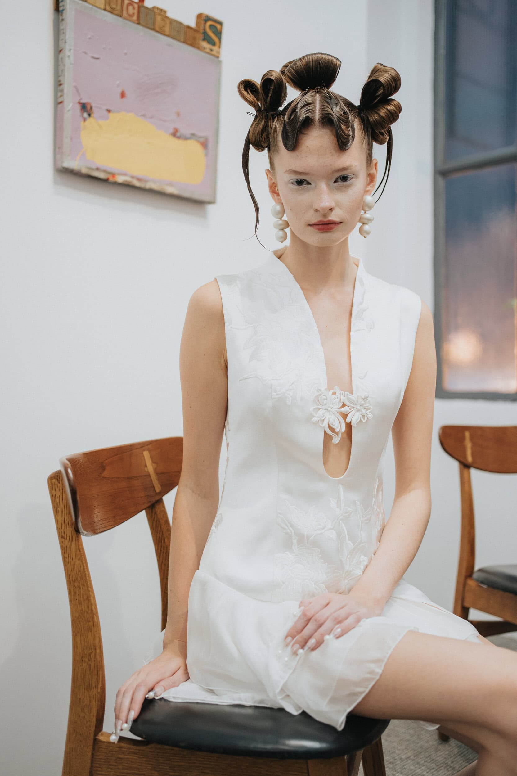 Kim Shui Spring 2027 Fashion Show Backstage