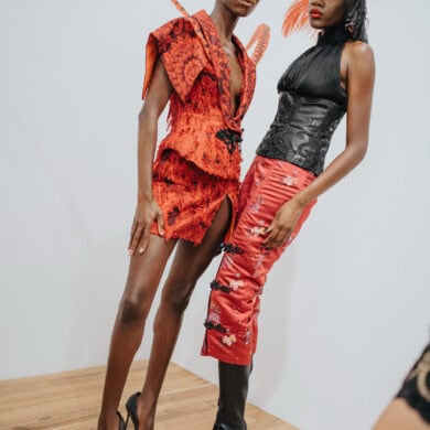 Kim Shui Spring 2027 Fashion Show Backstage