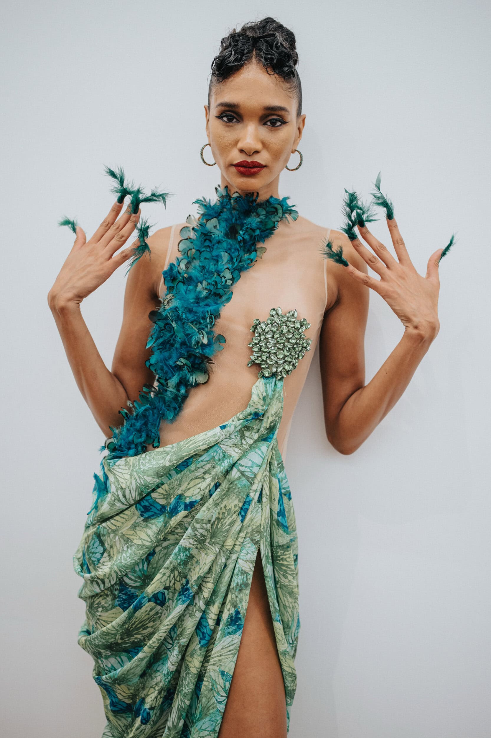 Kim Shui Spring 2027 Fashion Show Backstage