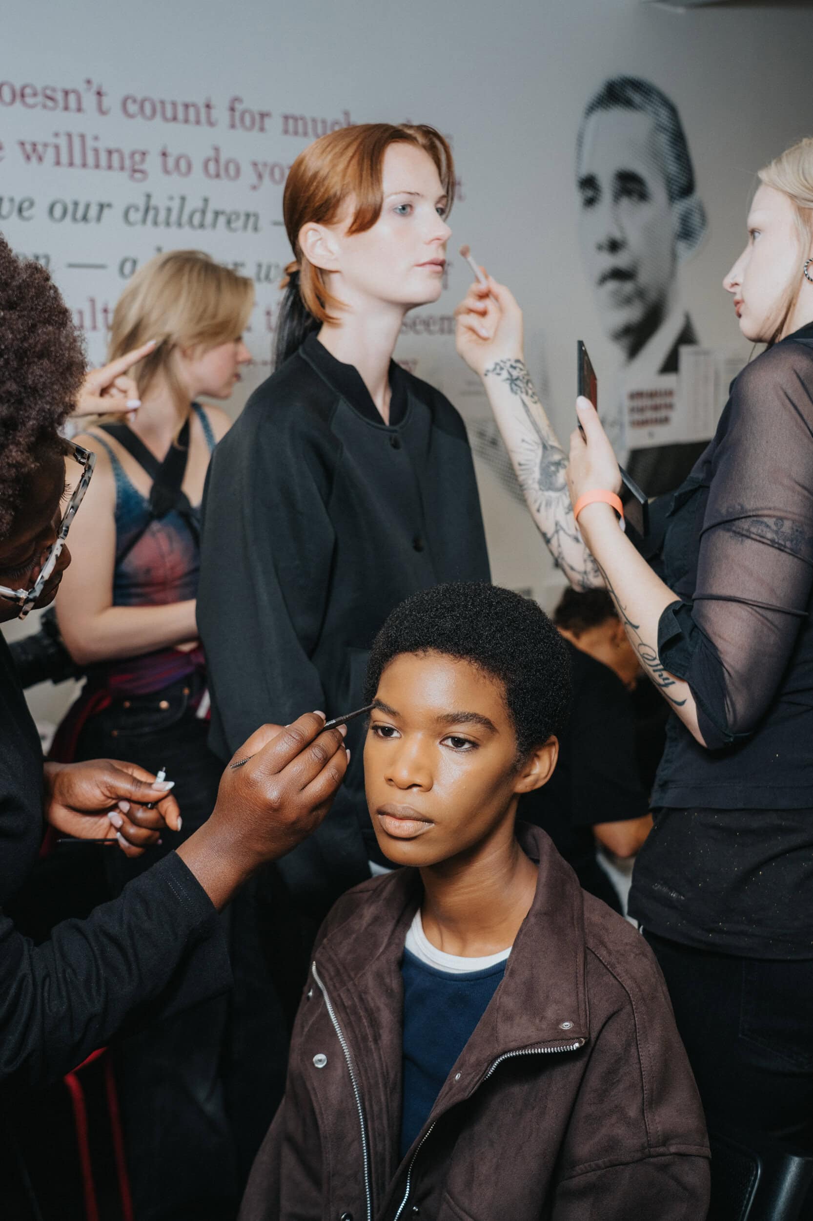 Knwls Spring 2027 Fashion Show Backstage