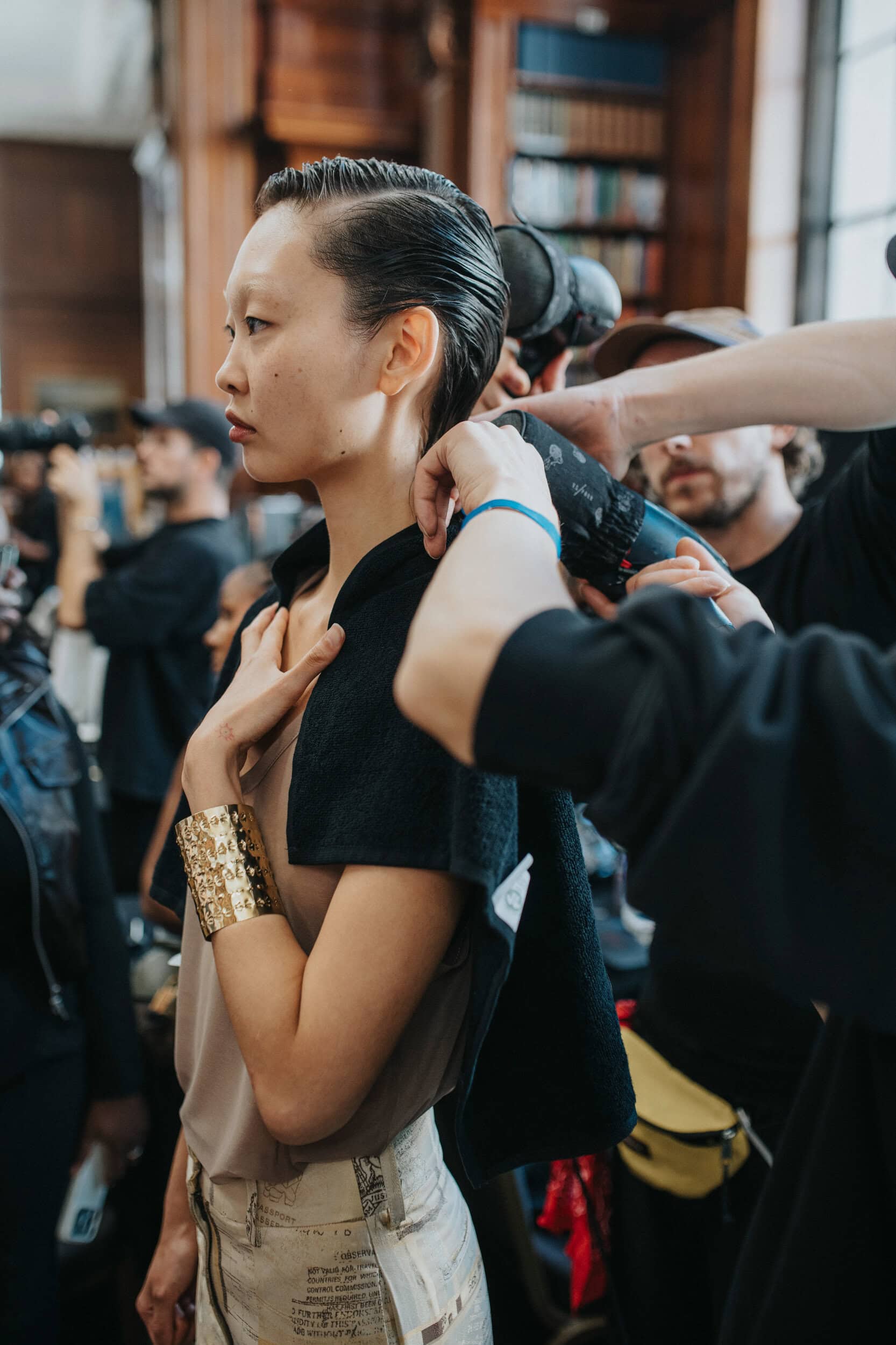 Labrum London Spring 2027 Fashion Show Backstage