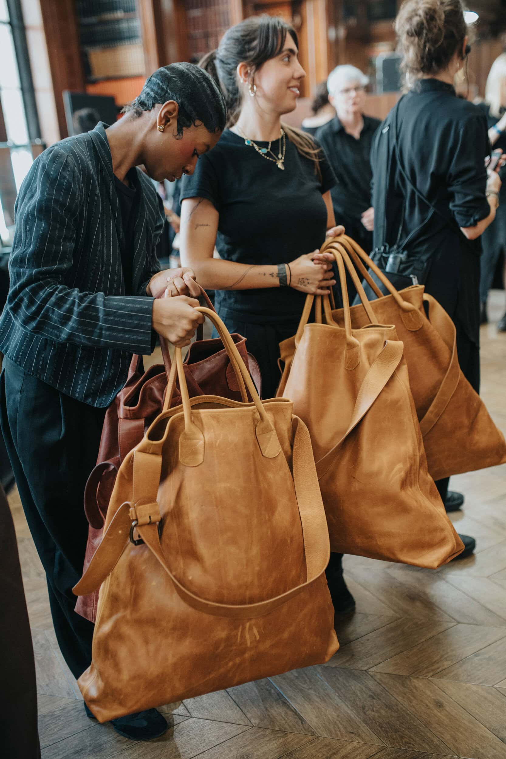 Labrum London Spring 2027 Fashion Show Backstage