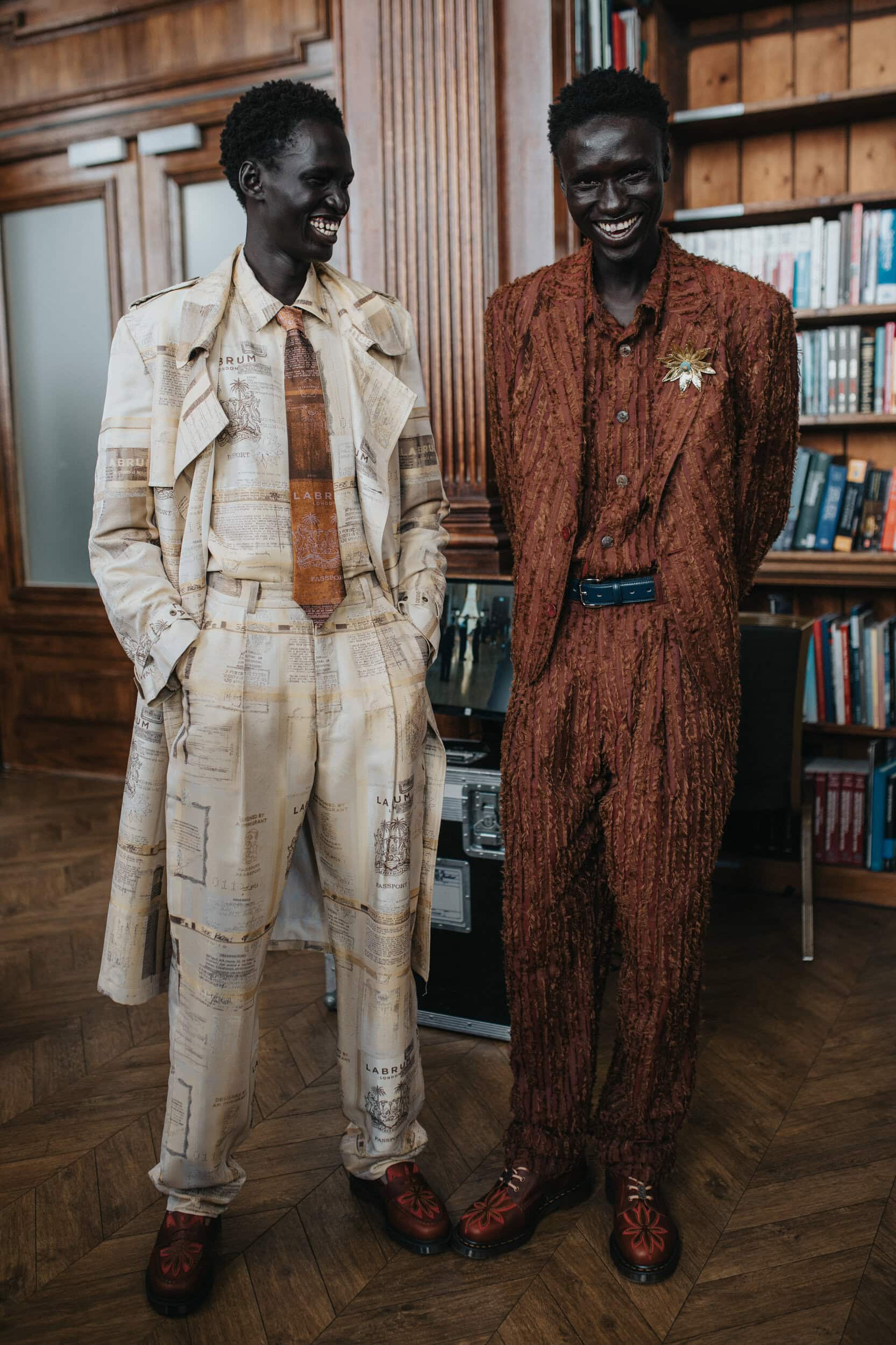 Labrum London Spring 2027 Fashion Show Backstage