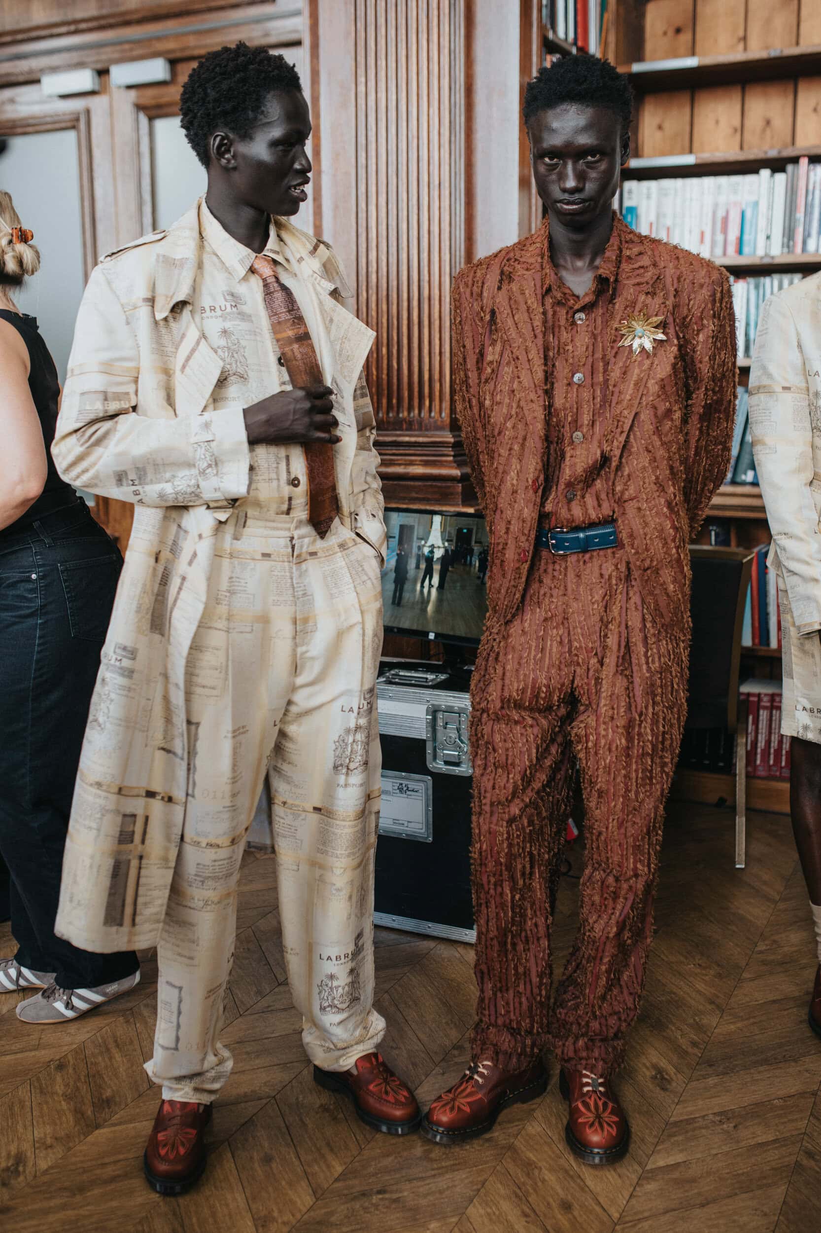 Labrum London Spring 2027 Fashion Show Backstage