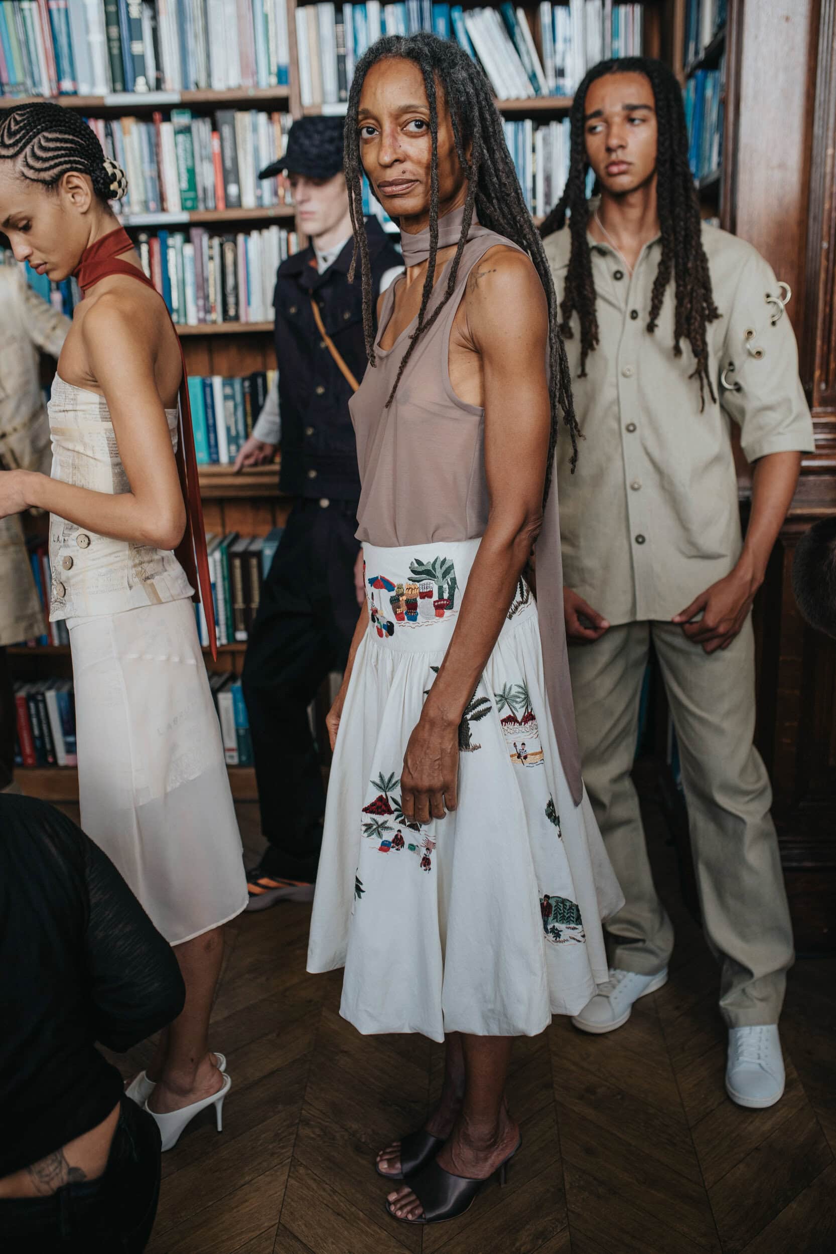 Labrum London Spring 2027 Fashion Show Backstage