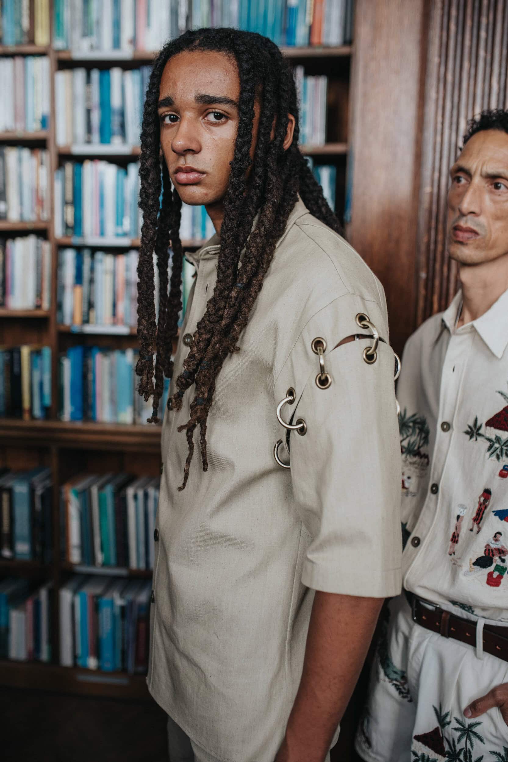 Labrum London Spring 2027 Fashion Show Backstage