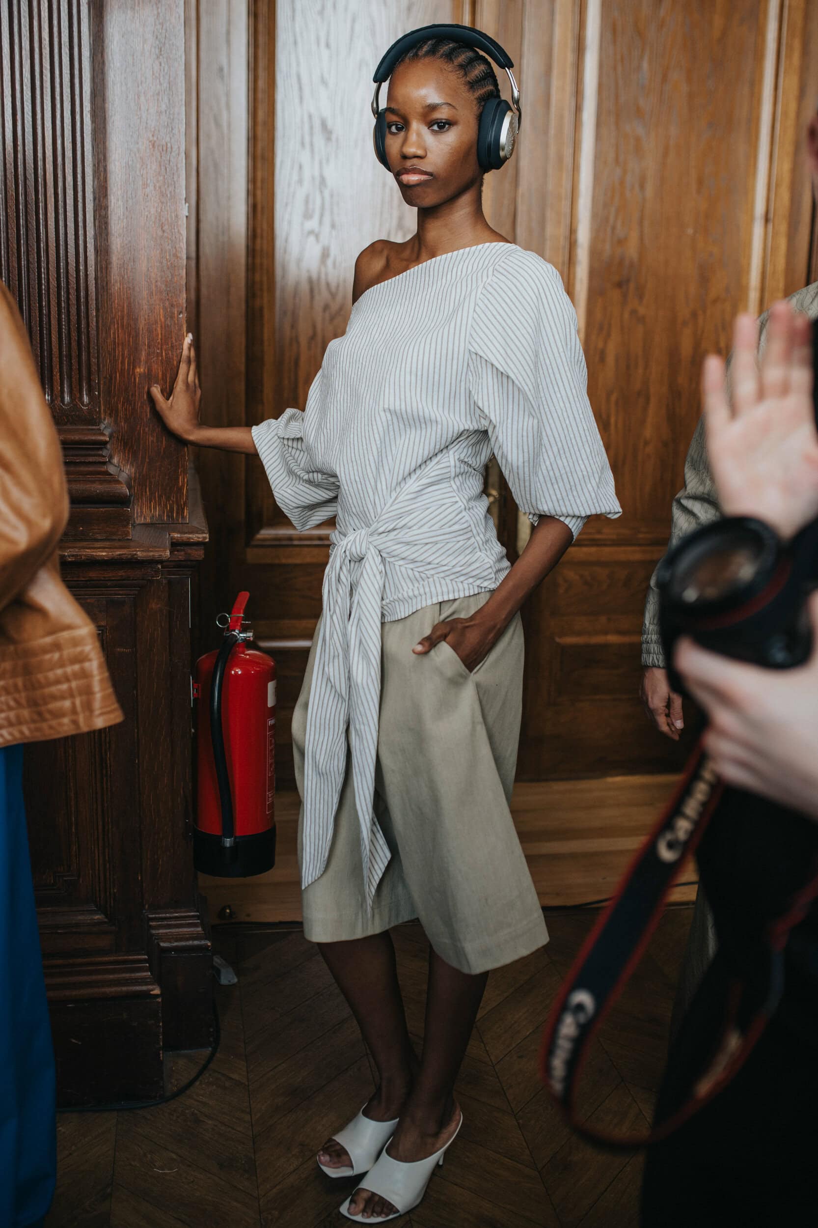 Labrum London Spring 2027 Fashion Show Backstage