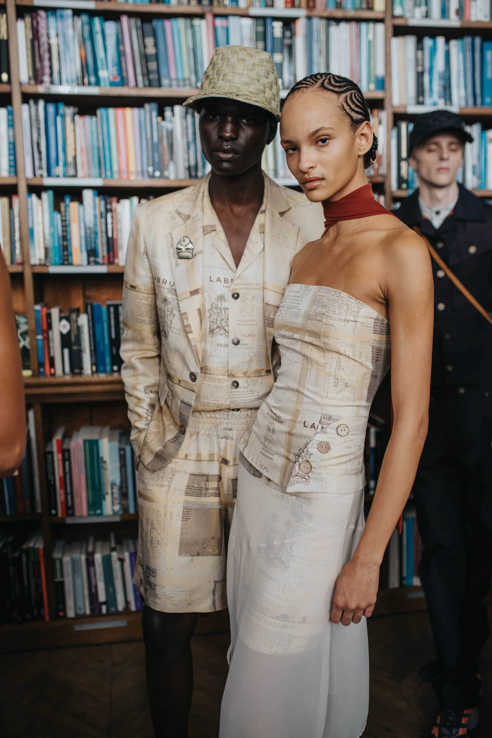 Labrum London Spring 2027 Fashion Show Backstage