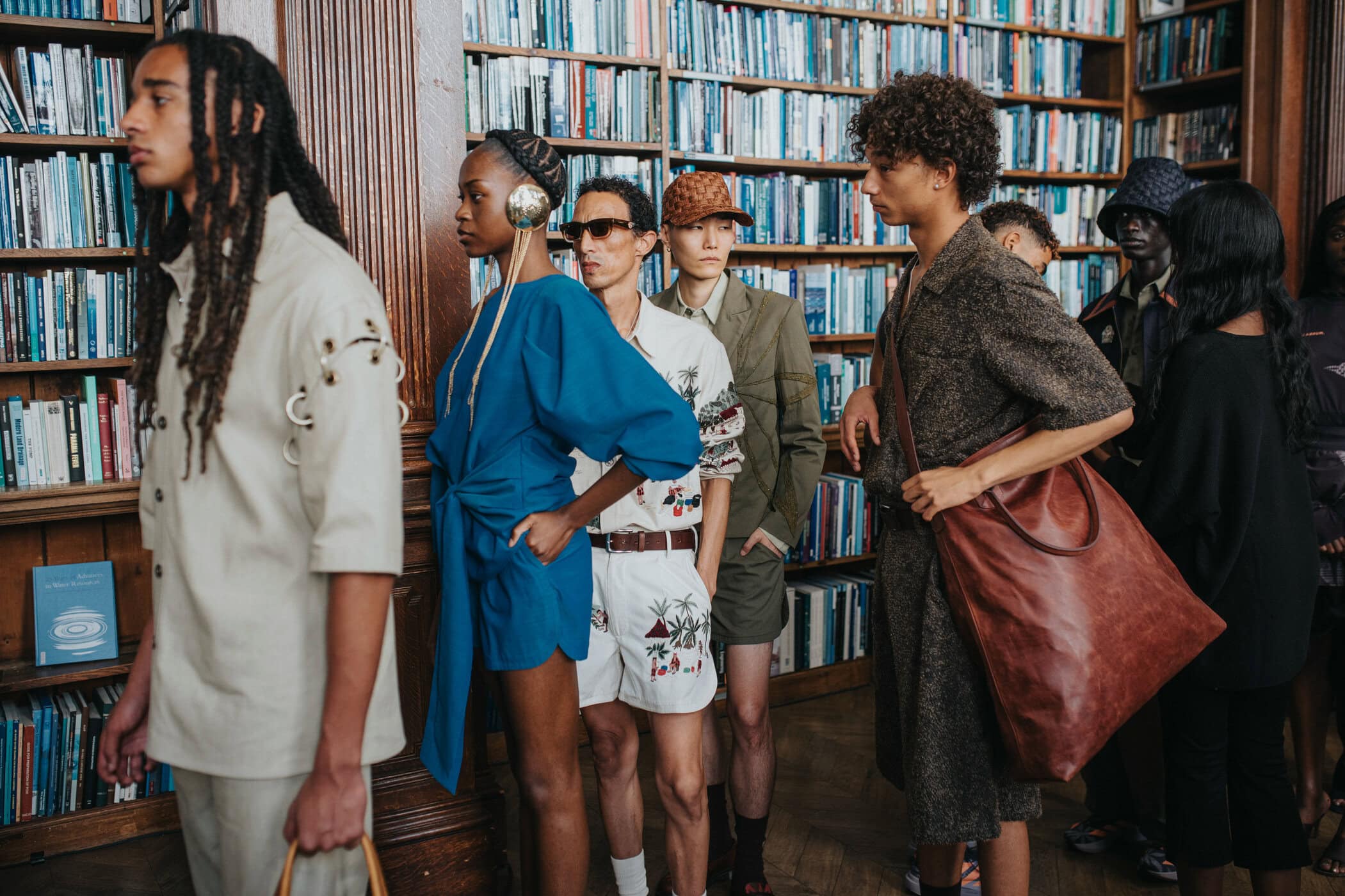 Labrum London Spring 2027 Fashion Show Backstage