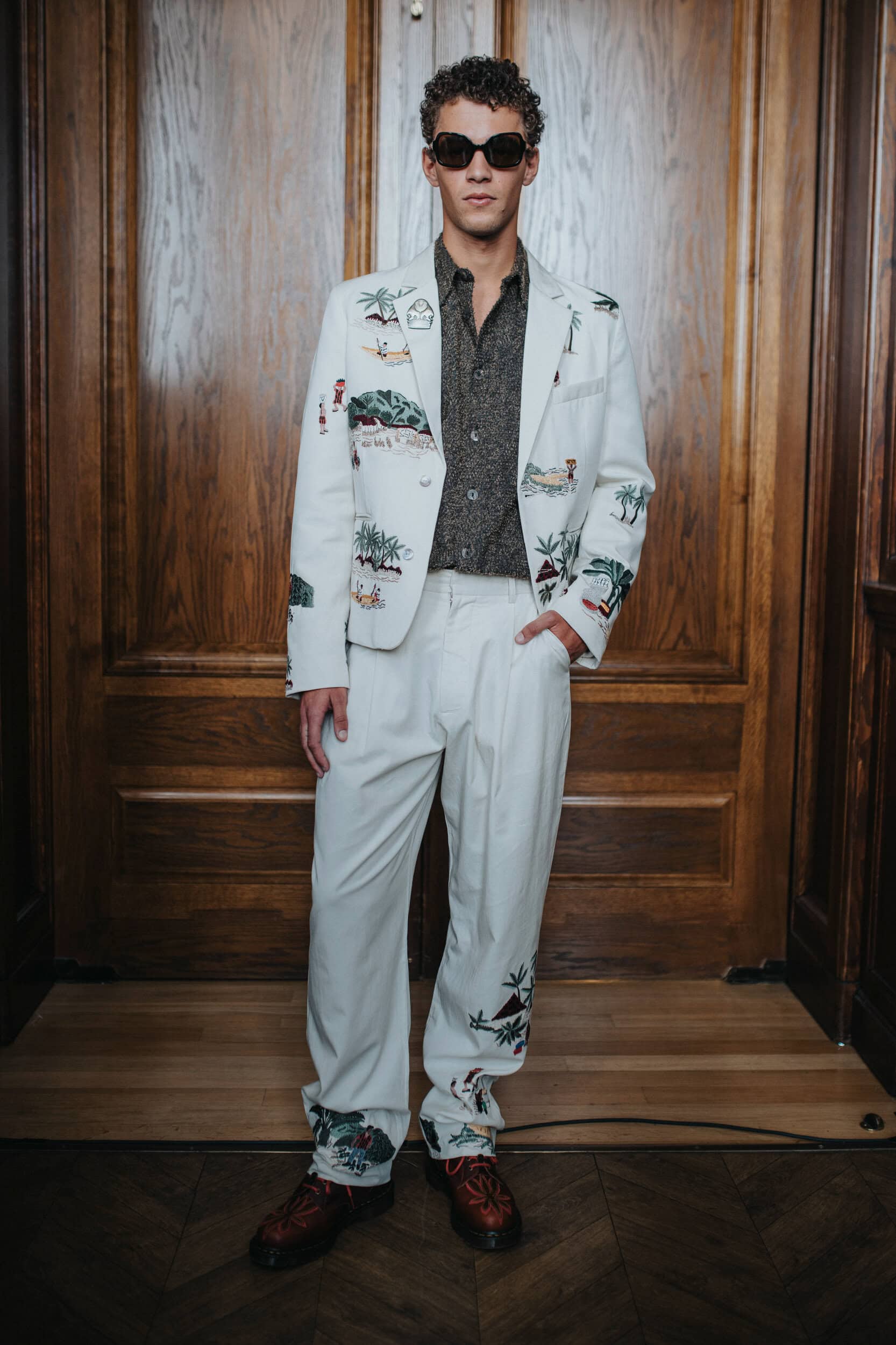 Labrum London Spring 2027 Fashion Show Backstage