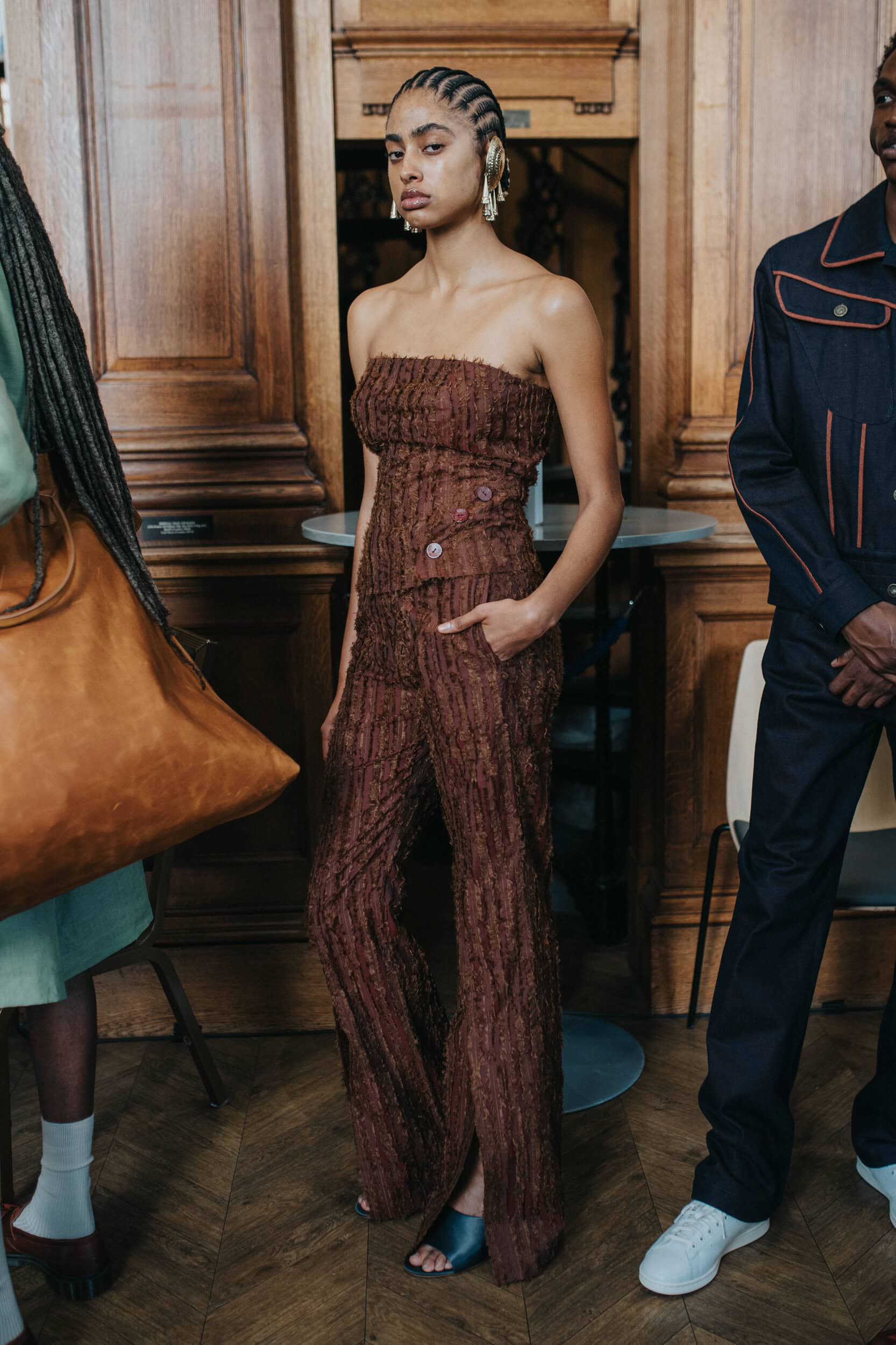 Labrum London Spring 2027 Fashion Show Backstage