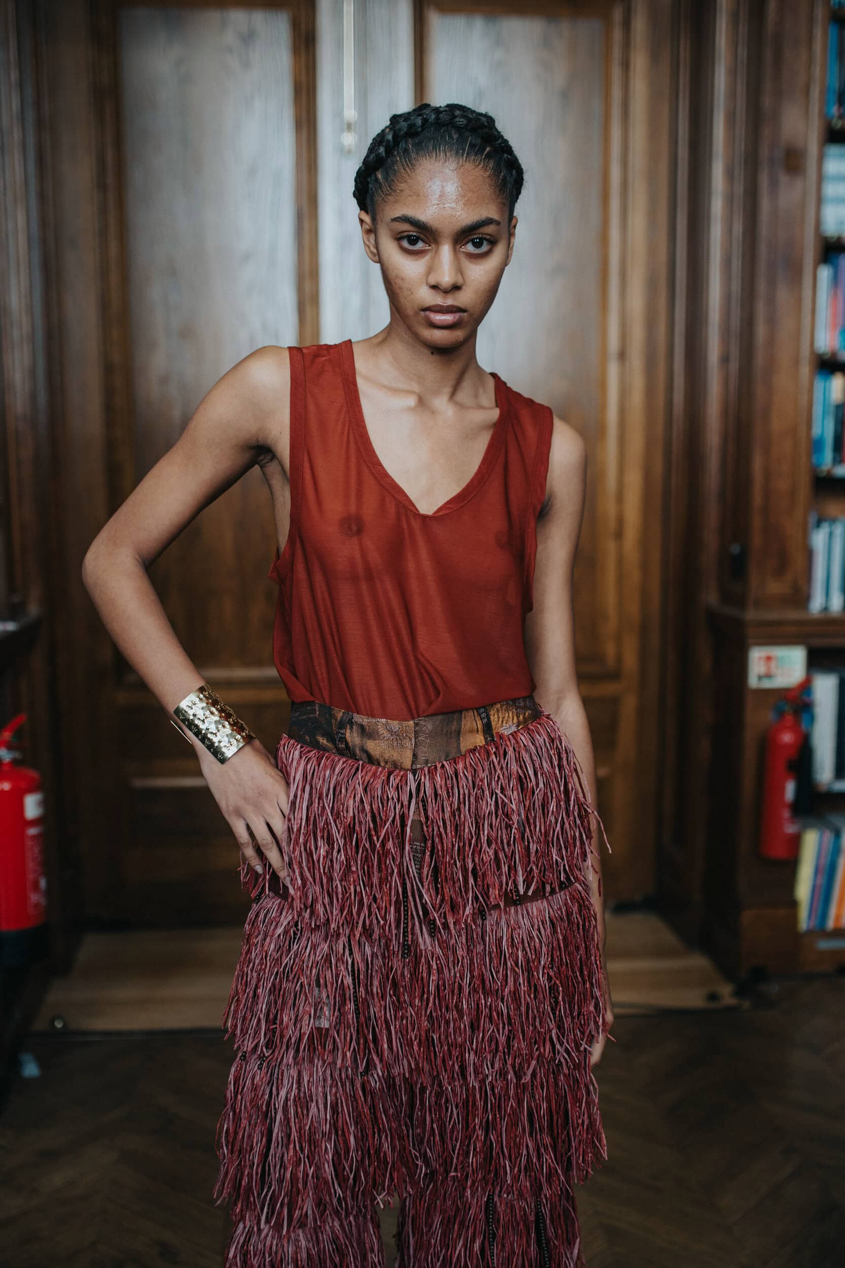 Labrum London Spring 2027 Fashion Show Backstage