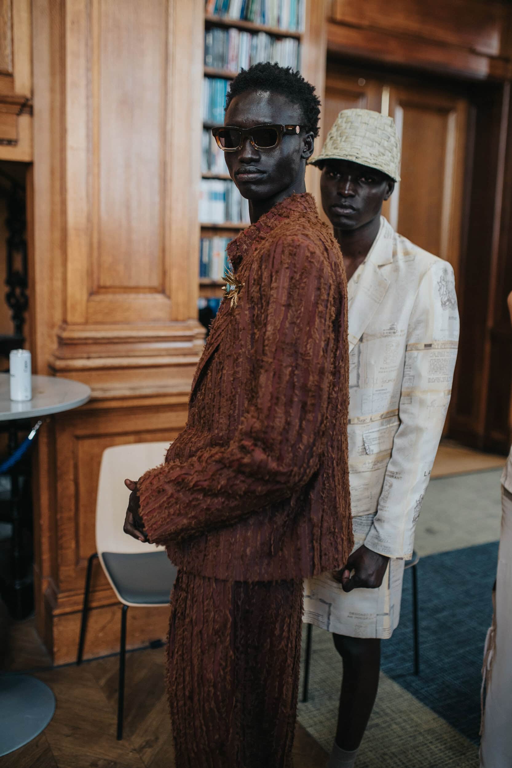 Labrum London Spring 2027 Fashion Show Backstage