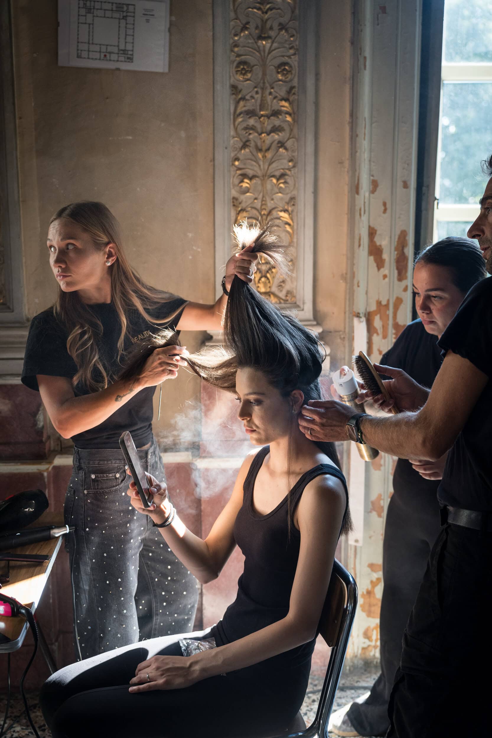 Francesca Liberatore Spring 2027 Fashion Show Backstage