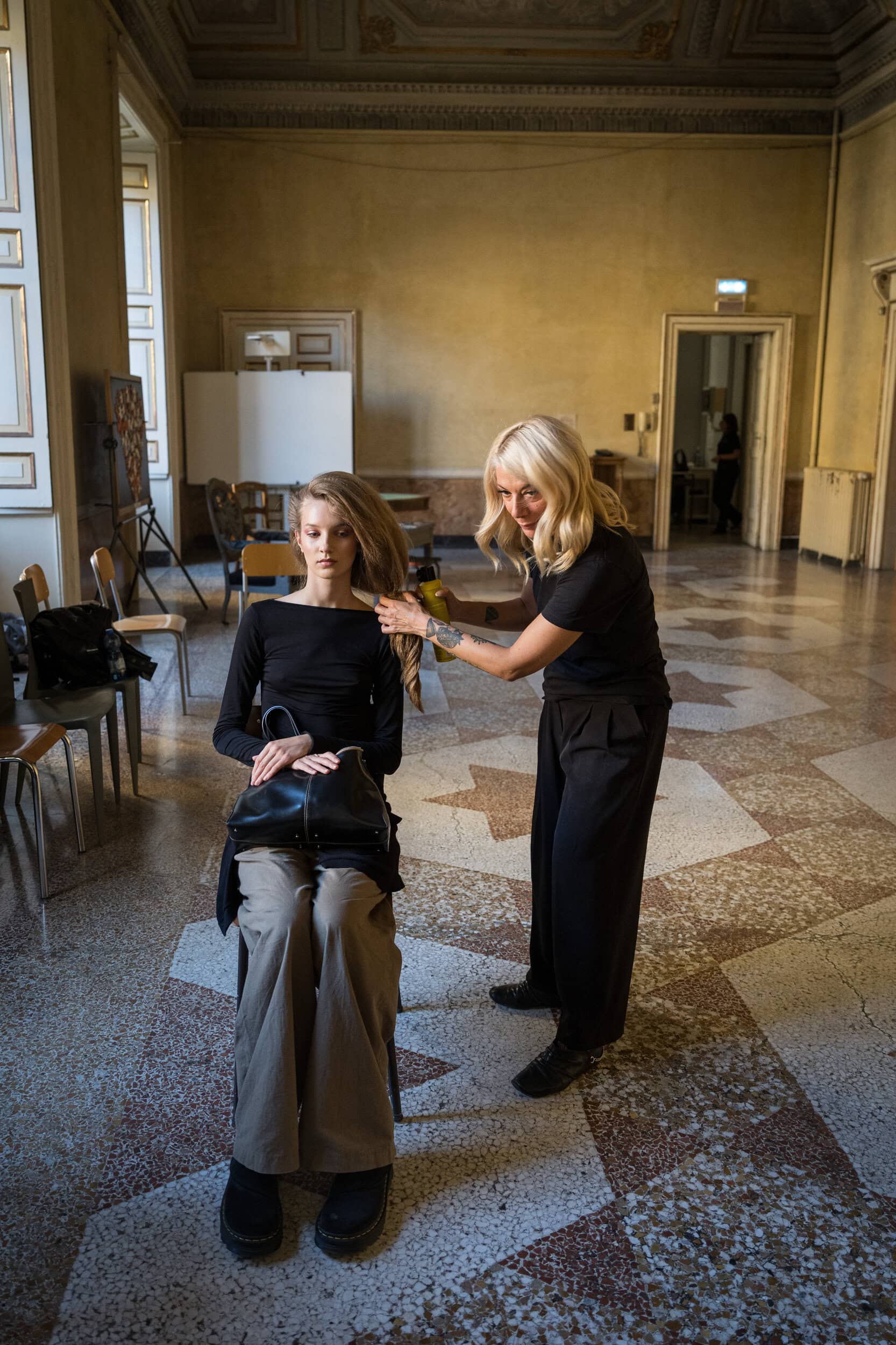 Francesca Liberatore Spring 2027 Fashion Show Backstage