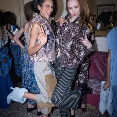 Francesca Liberatore Spring 2027 Fashion Show Backstage