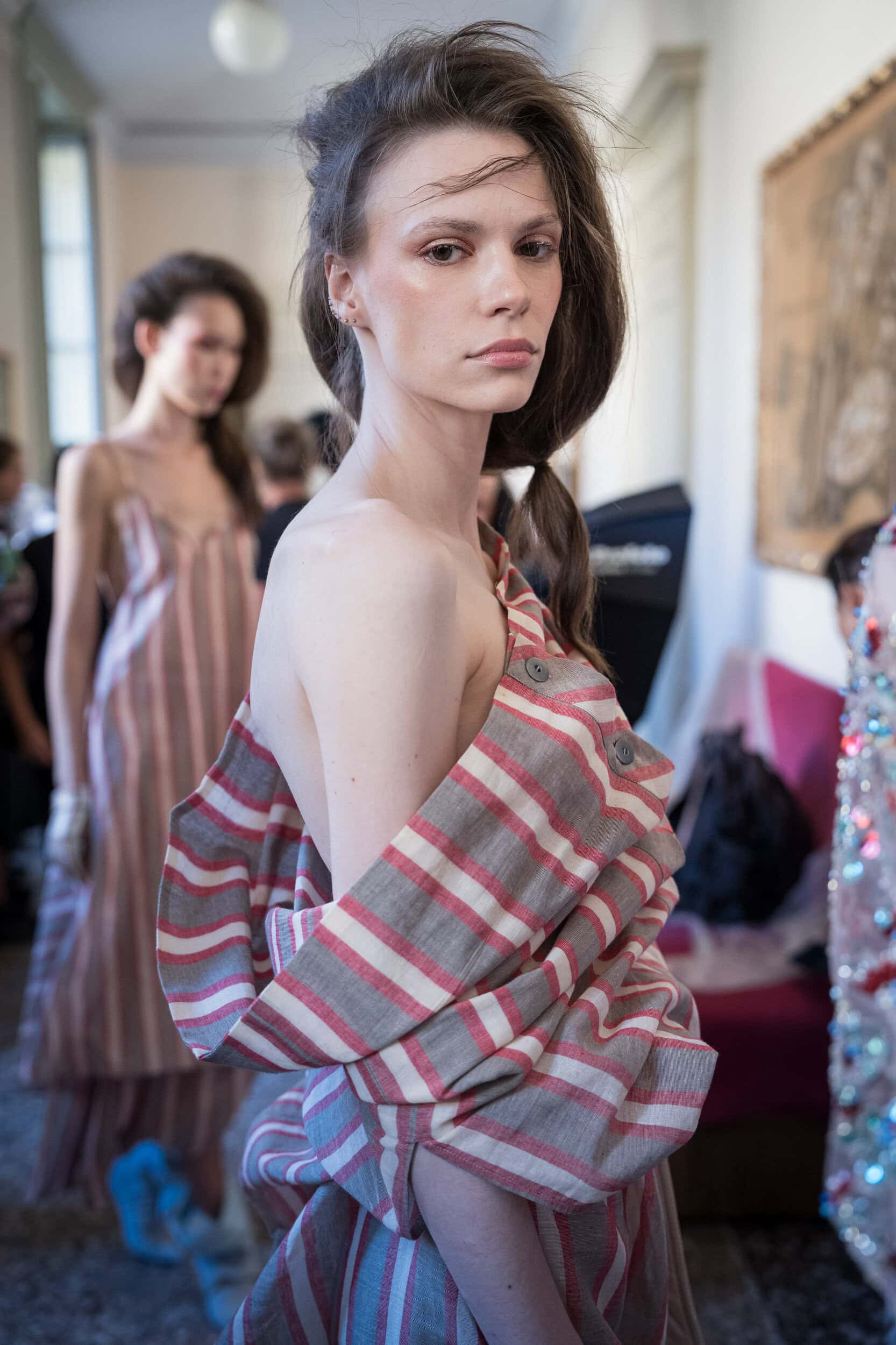 Francesca Liberatore Spring 2027 Fashion Show Backstage