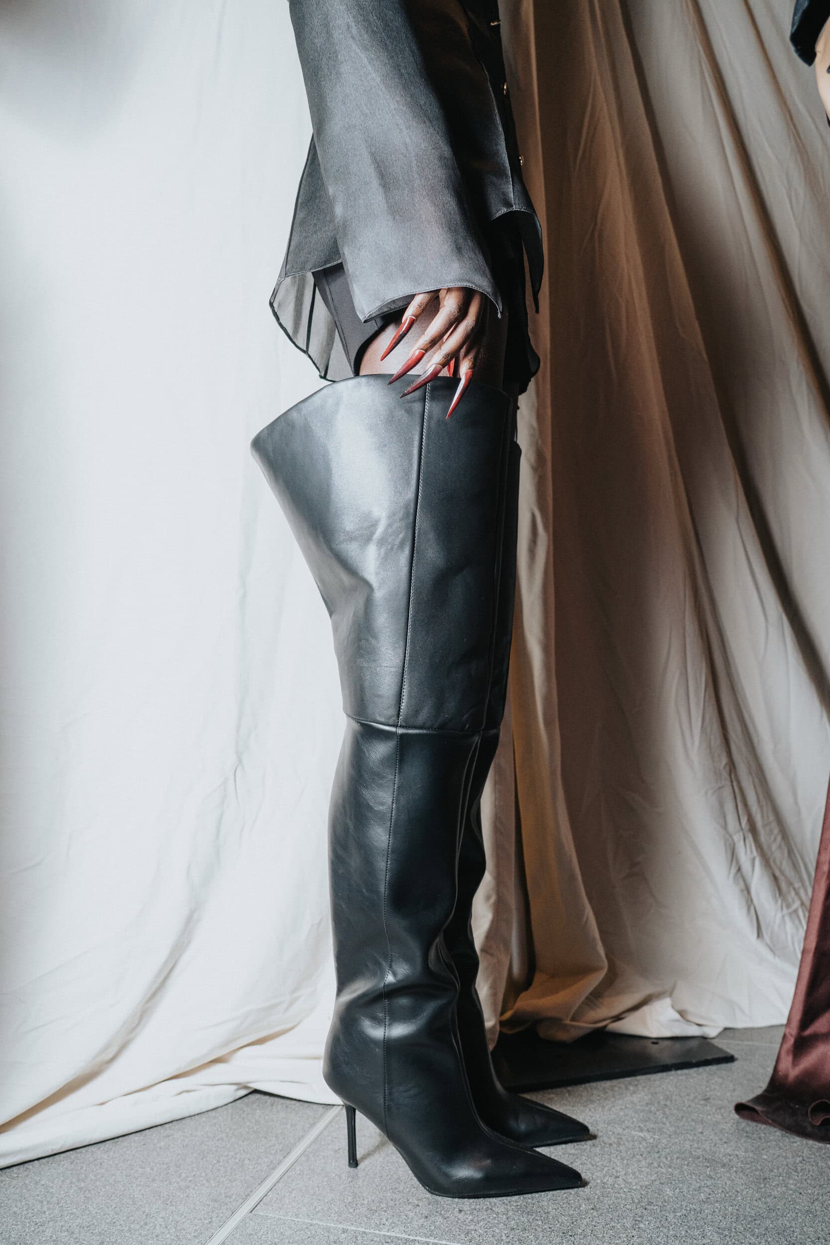 Grace Ling Spring 2027 Fashion Show Backstage