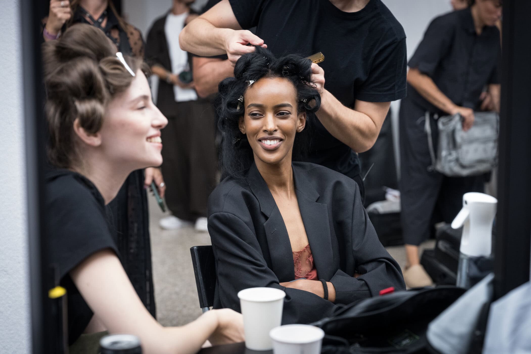Luisa Spagnoli Spring 2027 Fashion Show Backstage