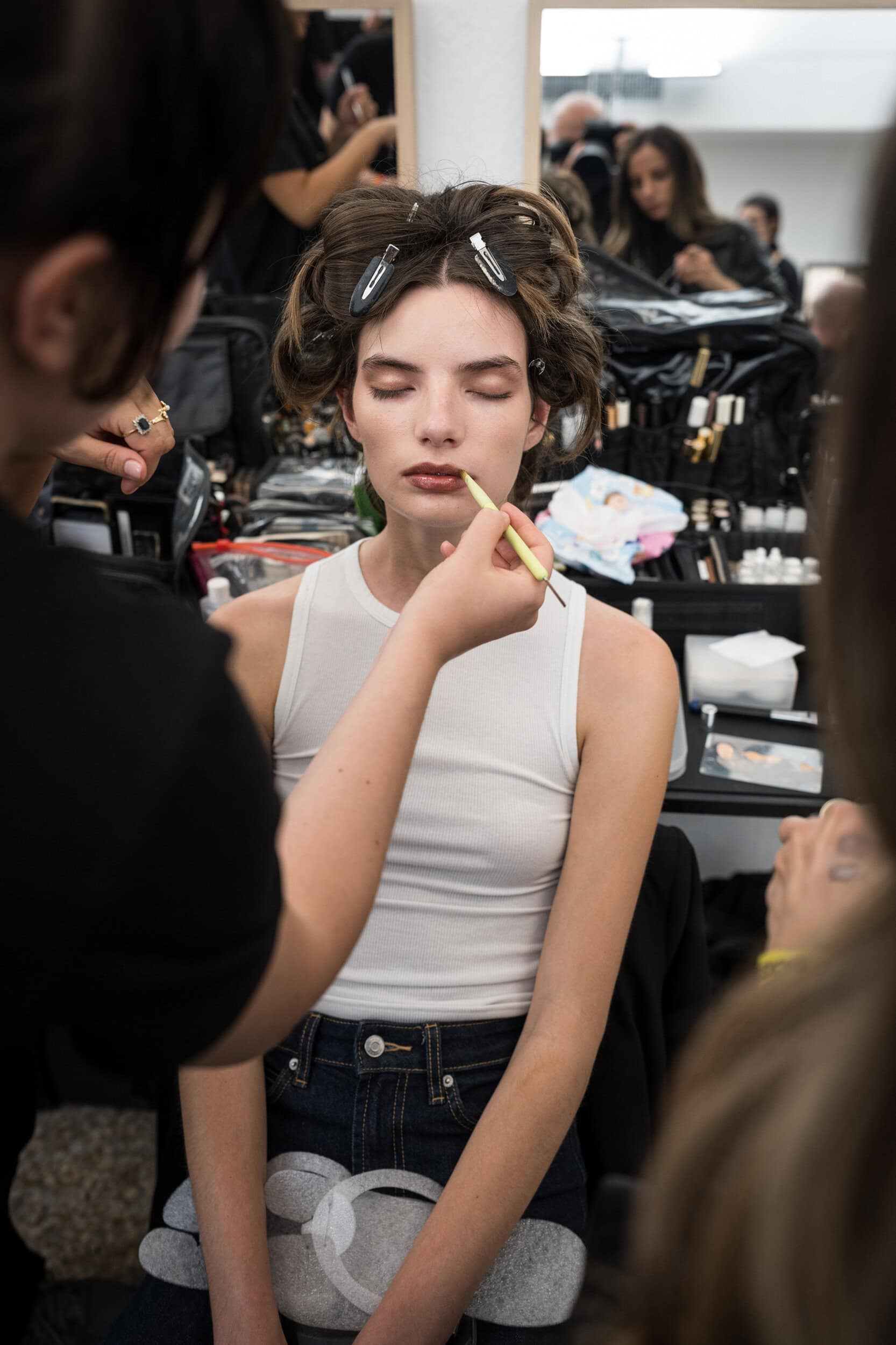 Luisa Spagnoli Spring 2027 Fashion Show Backstage