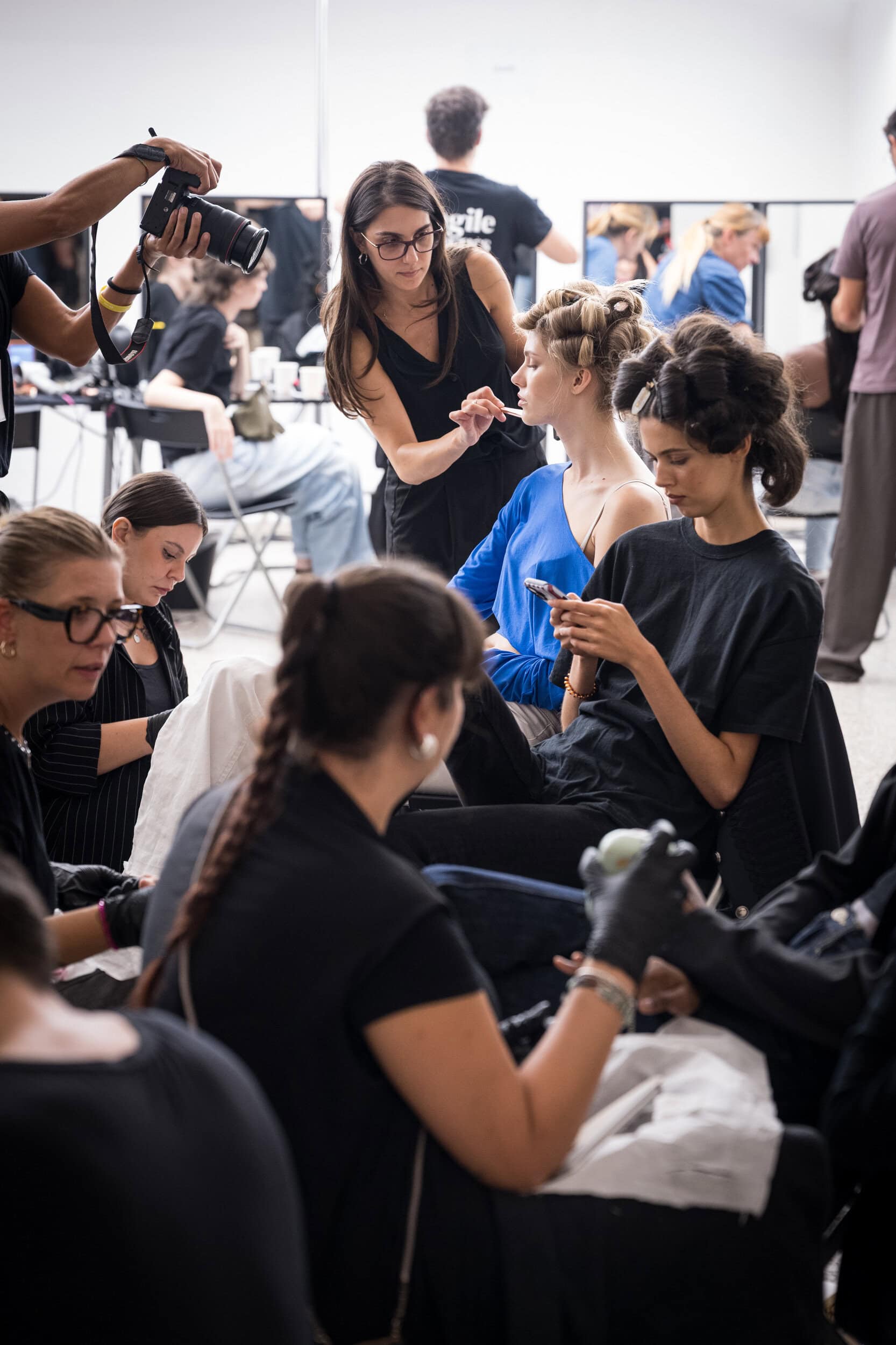 Luisa Spagnoli Spring 2027 Fashion Show Backstage