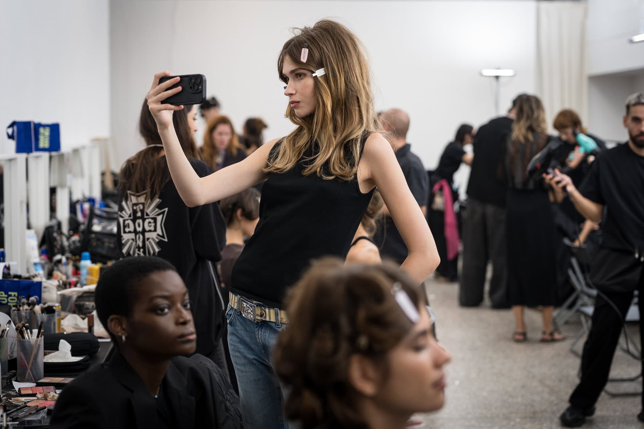 Luisa Spagnoli Spring 2027 Fashion Show Backstage