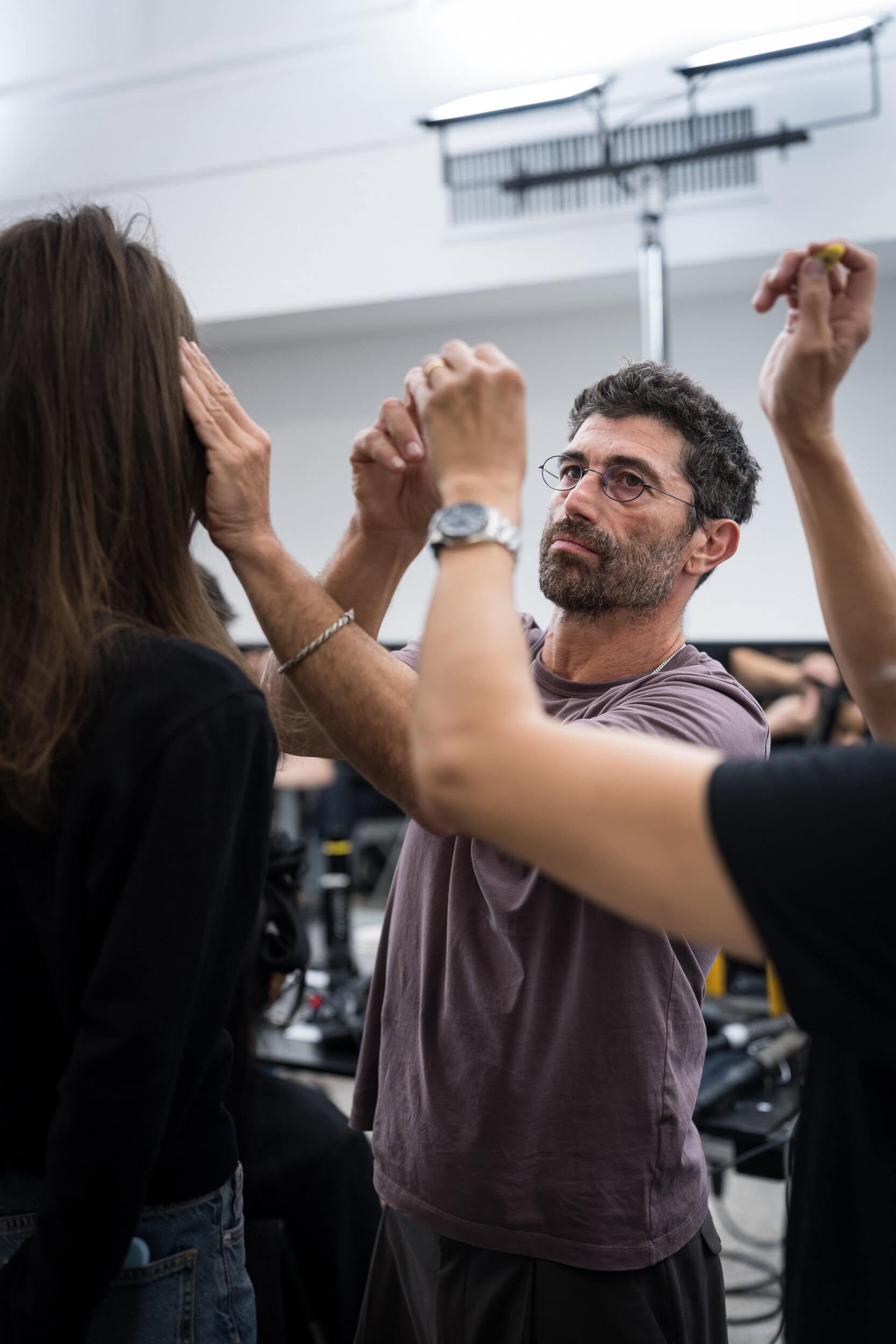 Luisa Spagnoli Spring 2027 Fashion Show Backstage