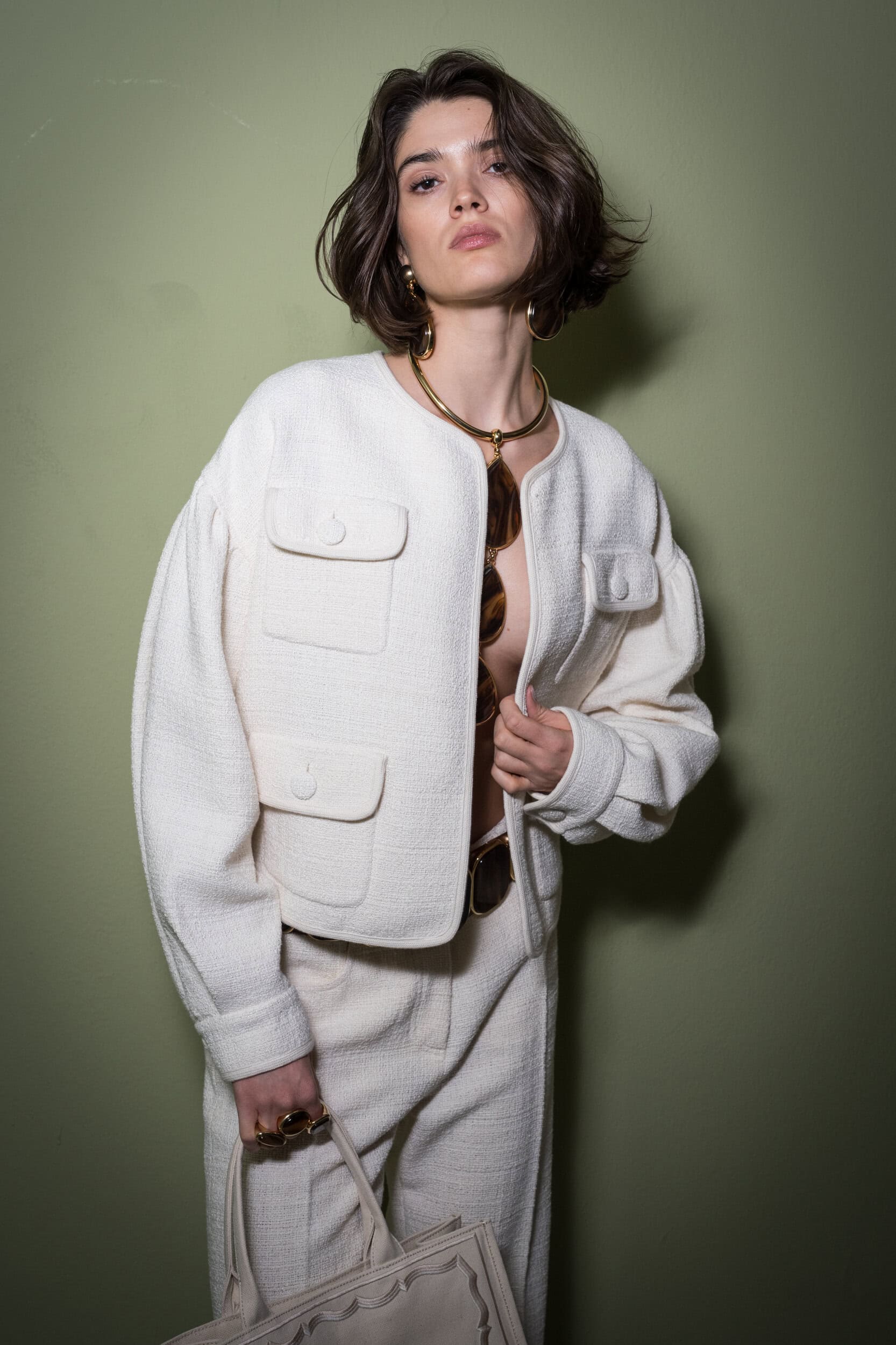 Luisa Spagnoli Spring 2027 Fashion Show Backstage