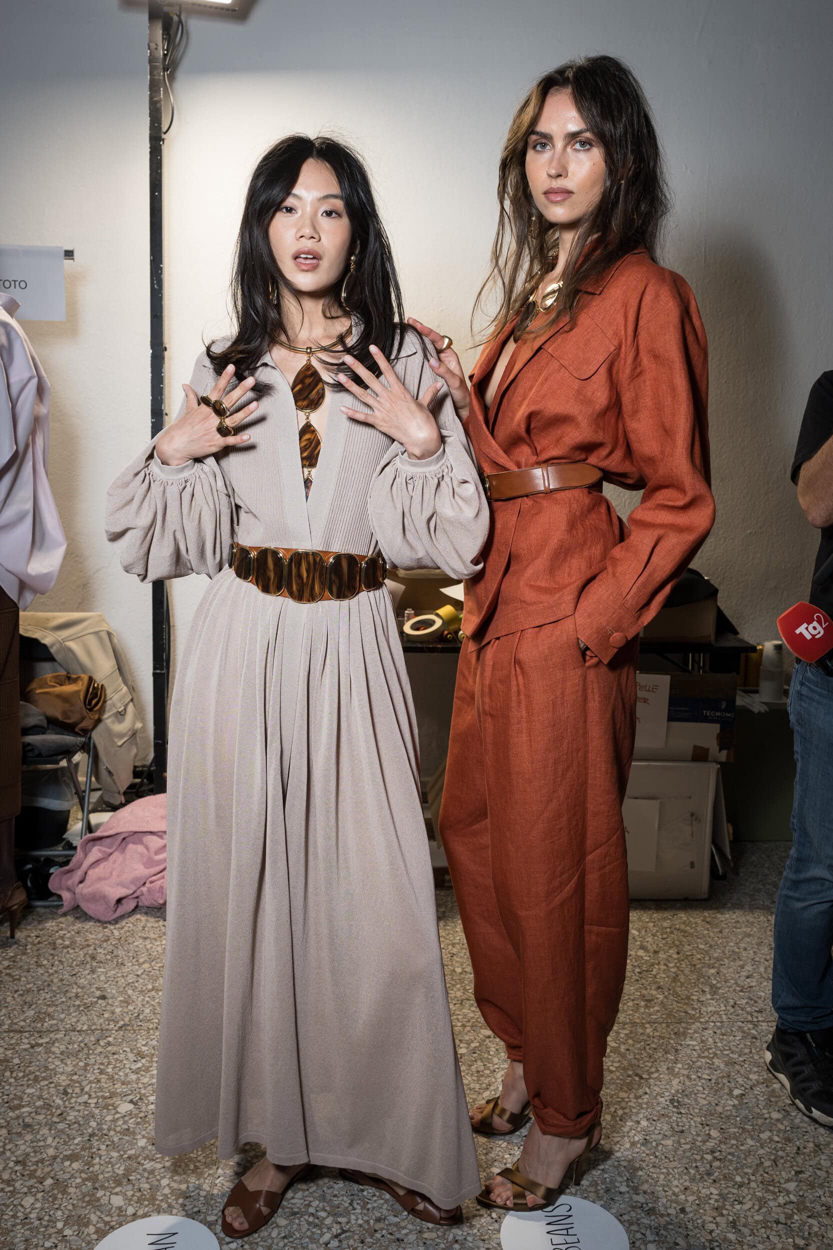 Luisa Spagnoli Spring 2027 Fashion Show Backstage