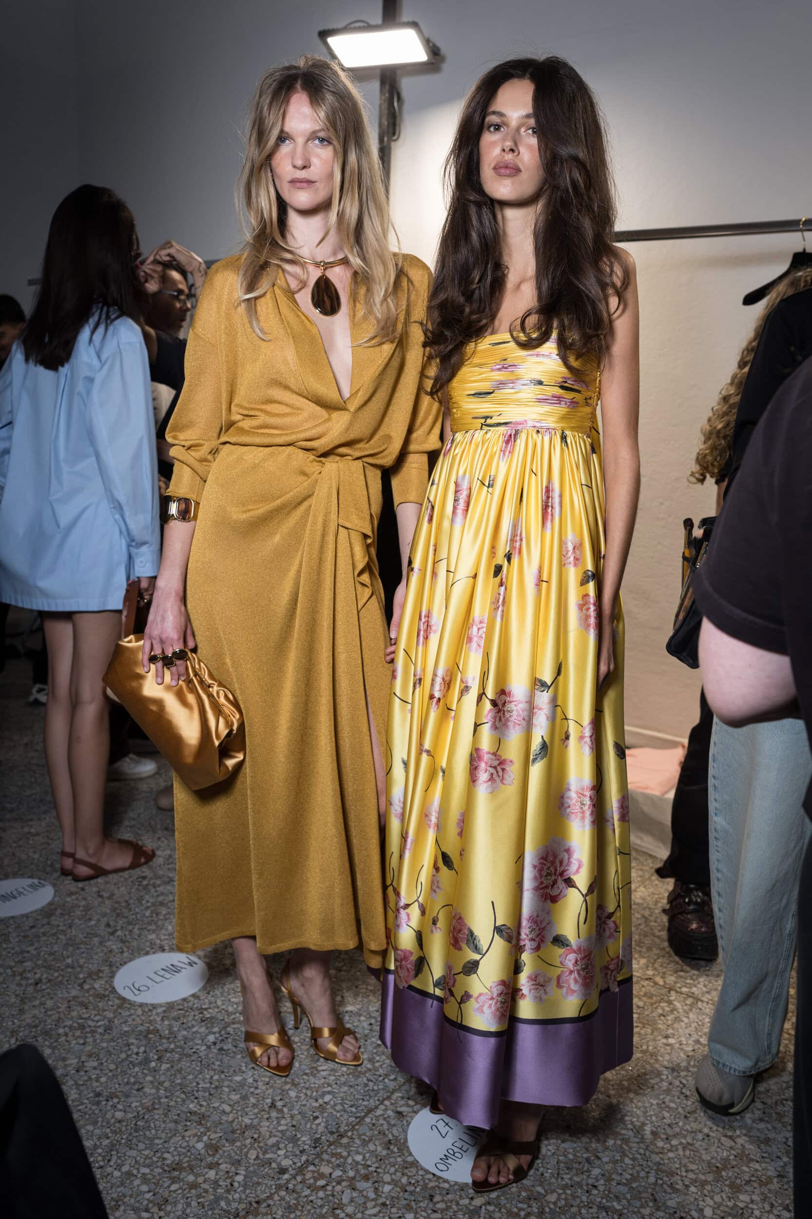 Luisa Spagnoli Spring 2027 Fashion Show Backstage